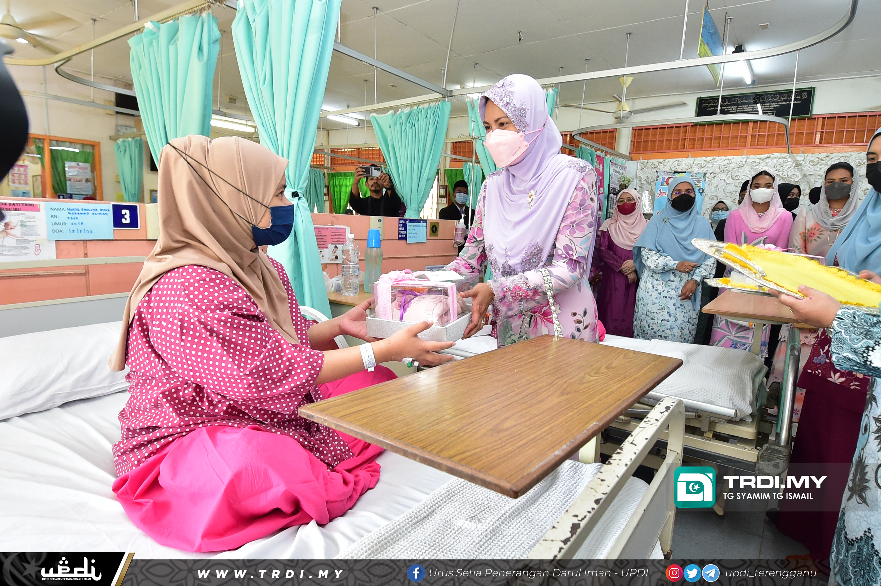 Keberangkatan KDYMM Sultanah Terengganu ke Hospital Kluster Terengganu Utara, Jertih, Besut