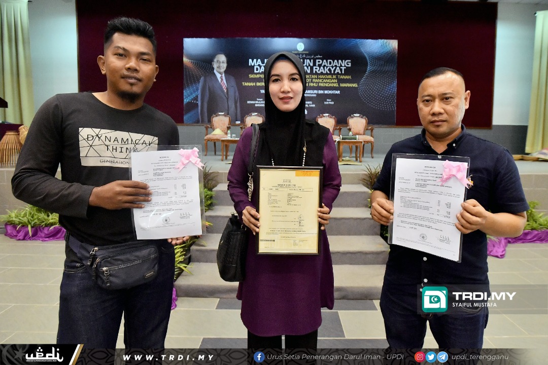 531 Penerima Syukur Urusan Mohon Tanah Mudah, Cepat