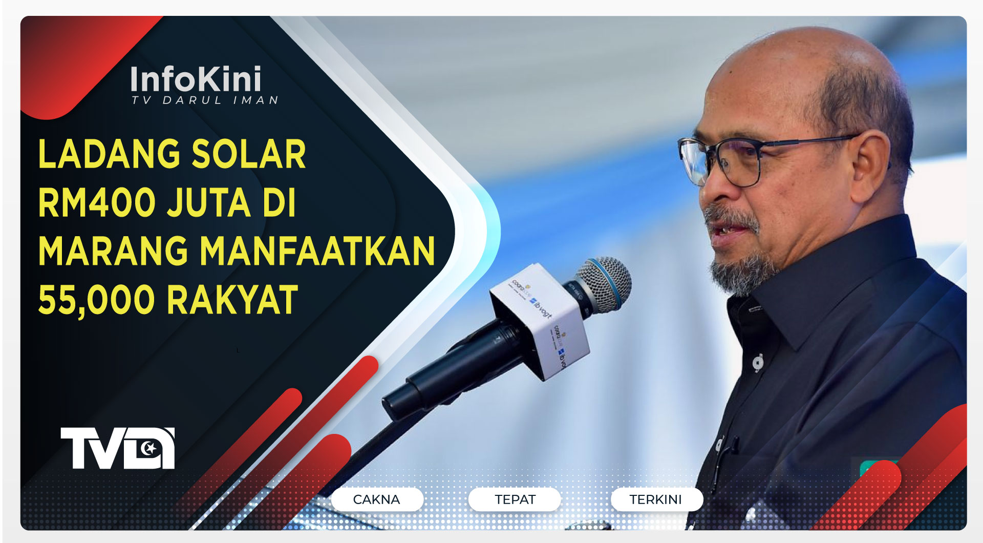 Ladang Solar RM400 Juta di Marang Manfaatkan 55,000 Rakyat