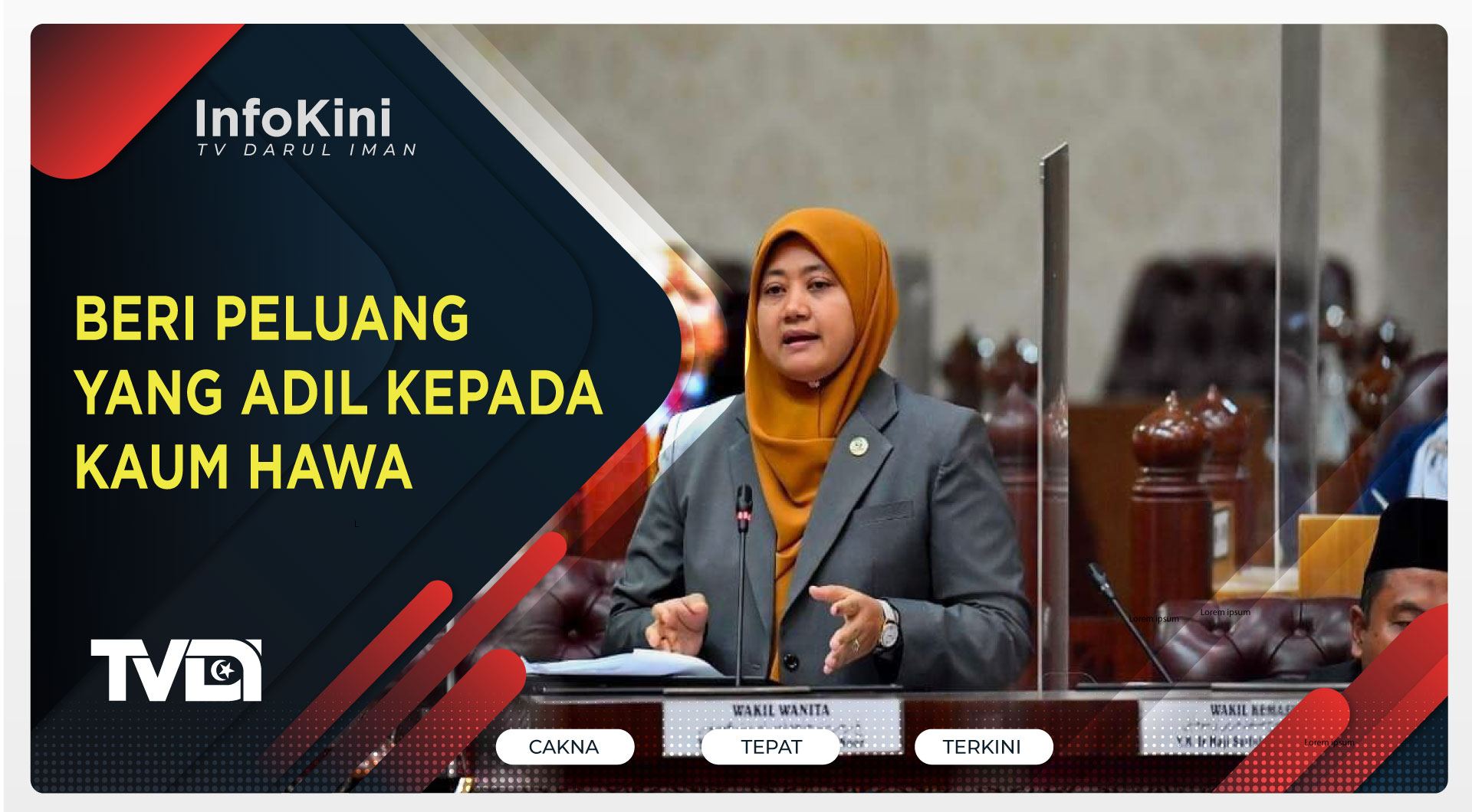 Beri Peluang Yang Adil Kepada Kaum Hawa