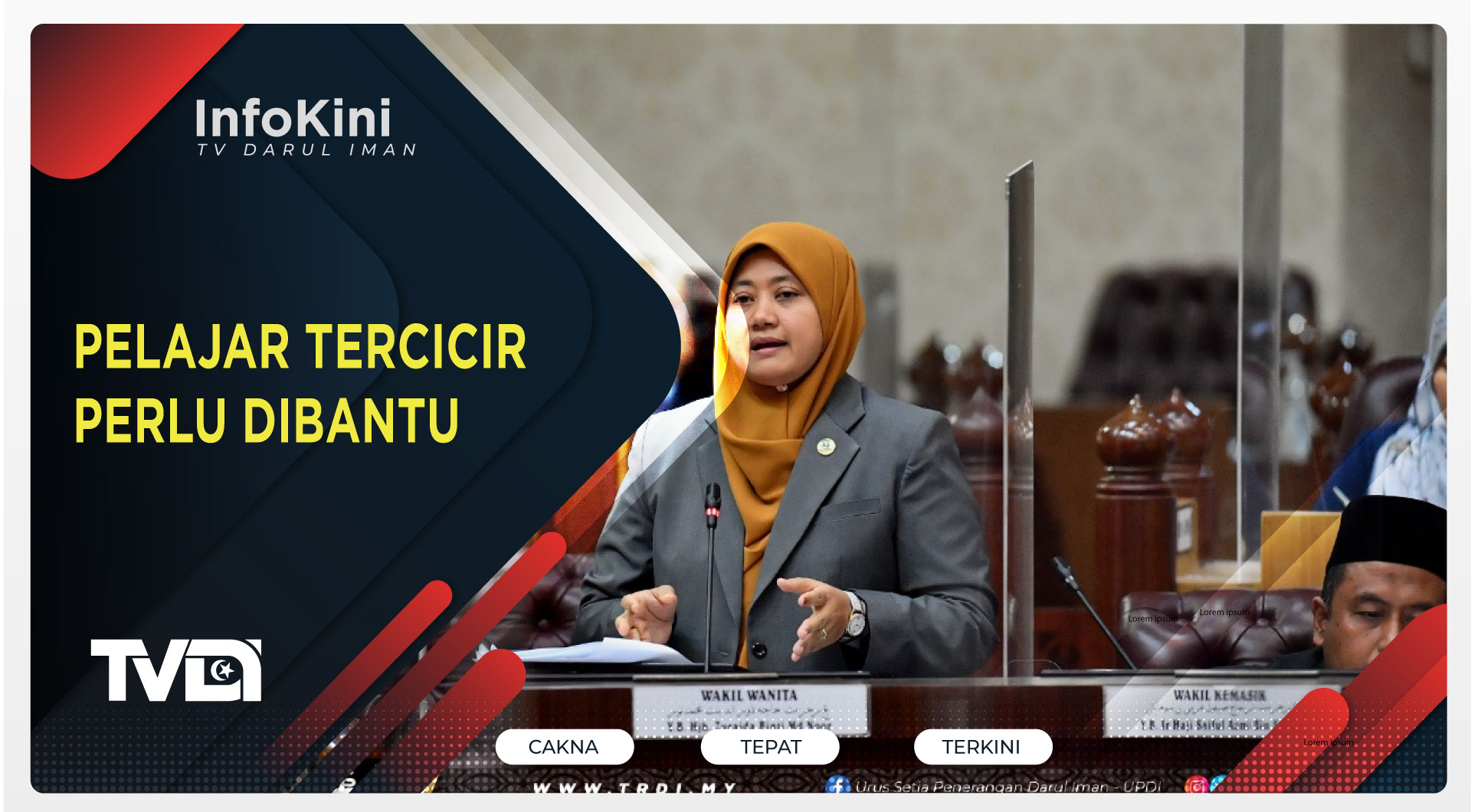 Pelajar Tercicir Perlu Dibantu