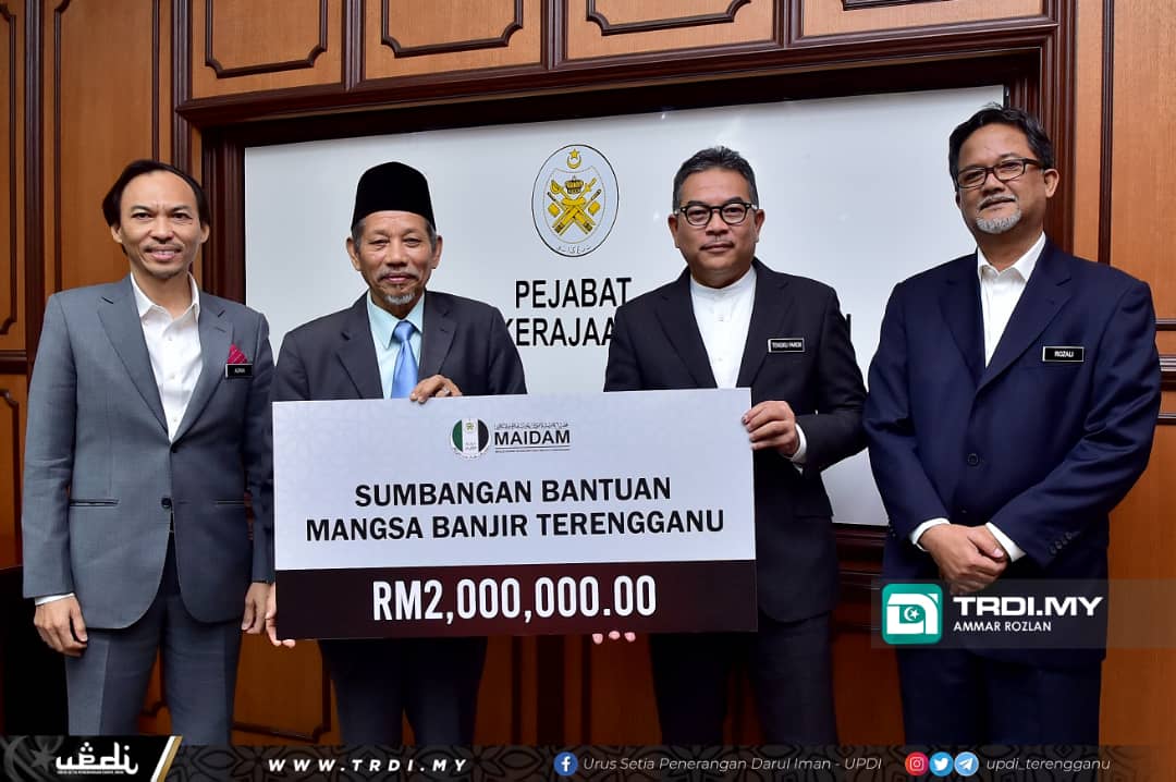 MAIDAM Salur RM2 Juta Bantu Mangsa Banjir