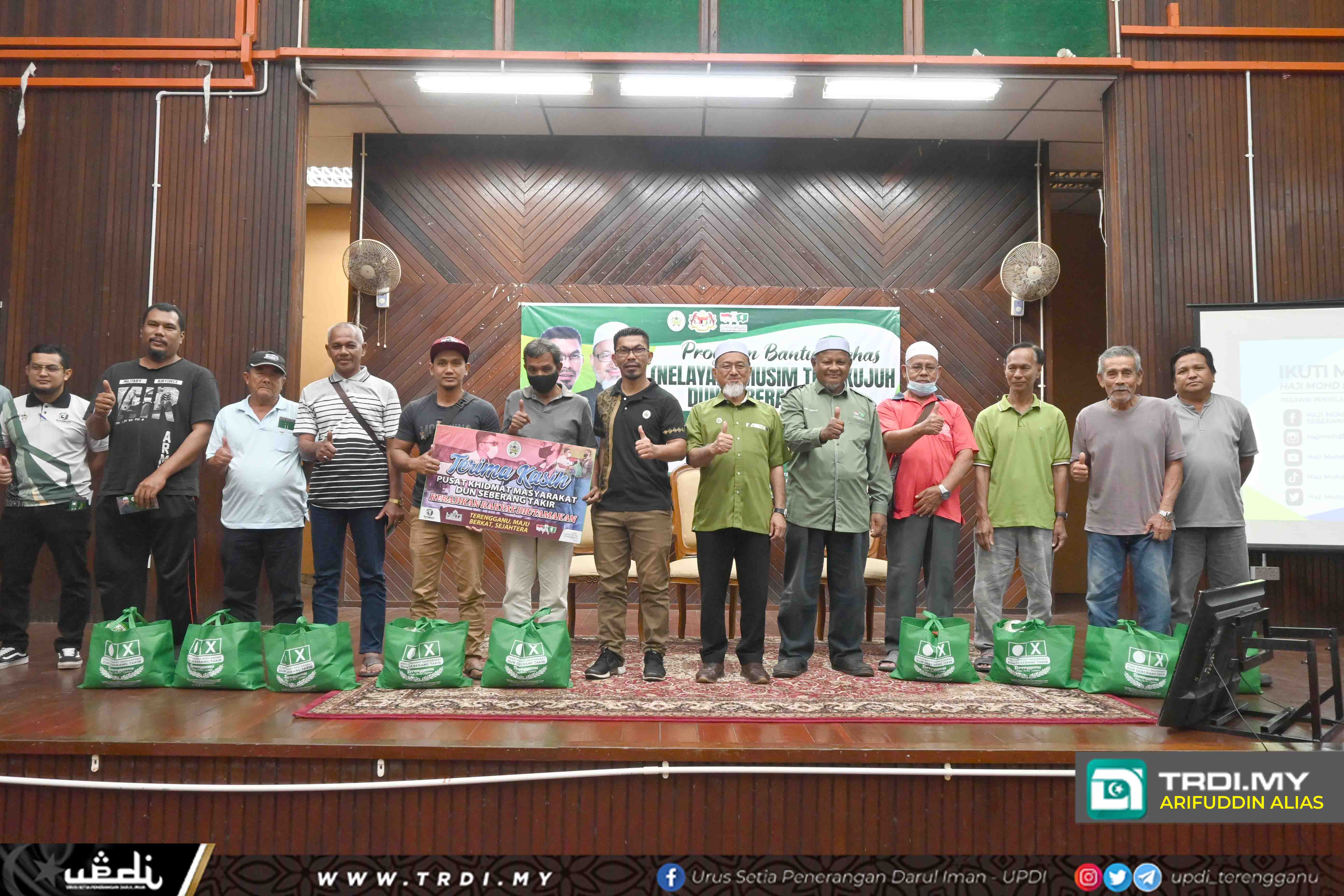 331 Nelayan Terima Bantuan Musim Tengkujuh