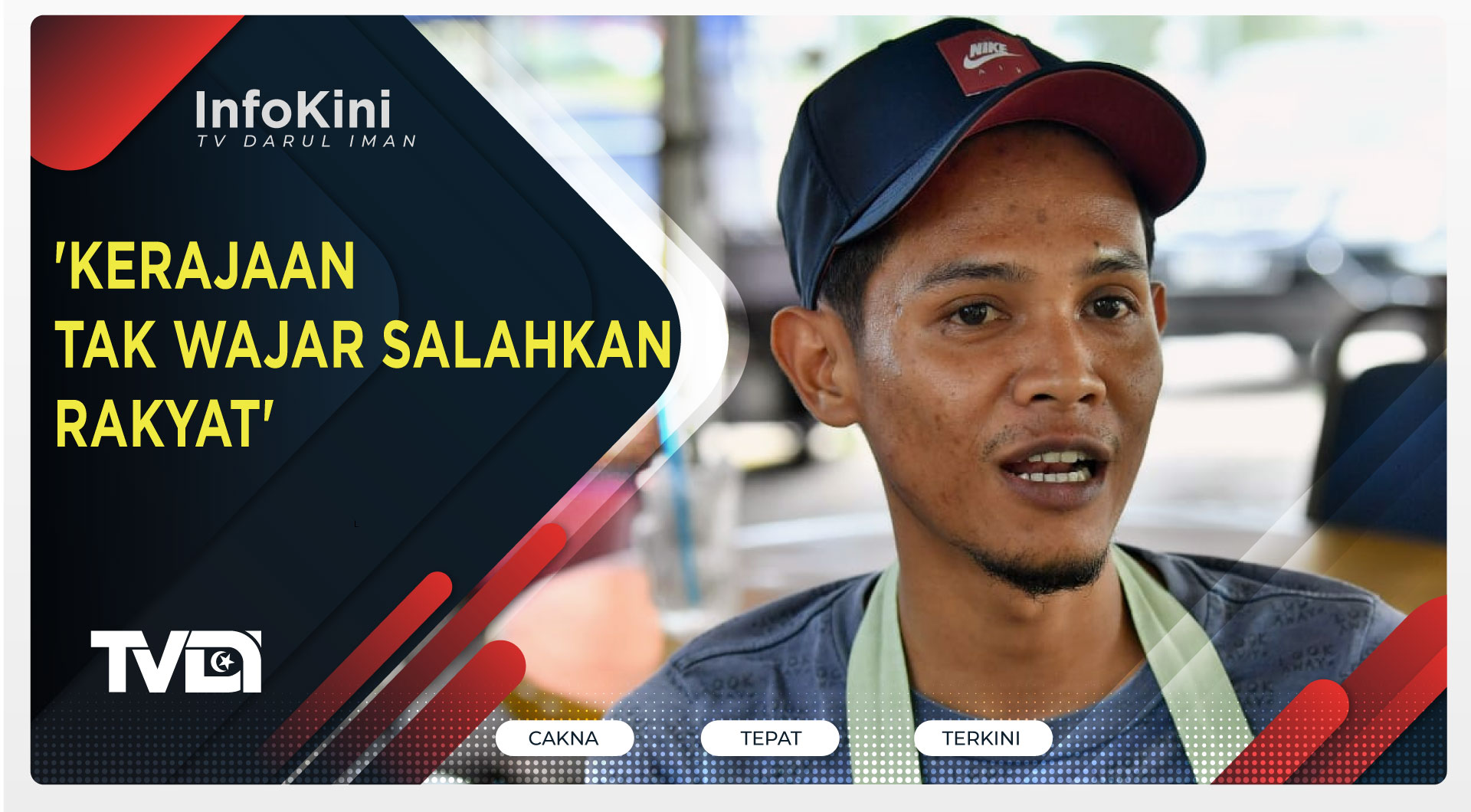 'Kerajaan Tak Wajar Salahkan Rakyat'