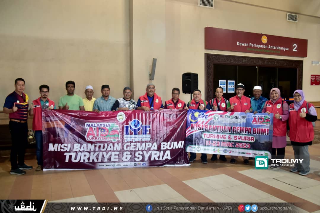 Delegasi Terengganu Ke Turkiye Bawa Sumbangan RM1.3 Juta