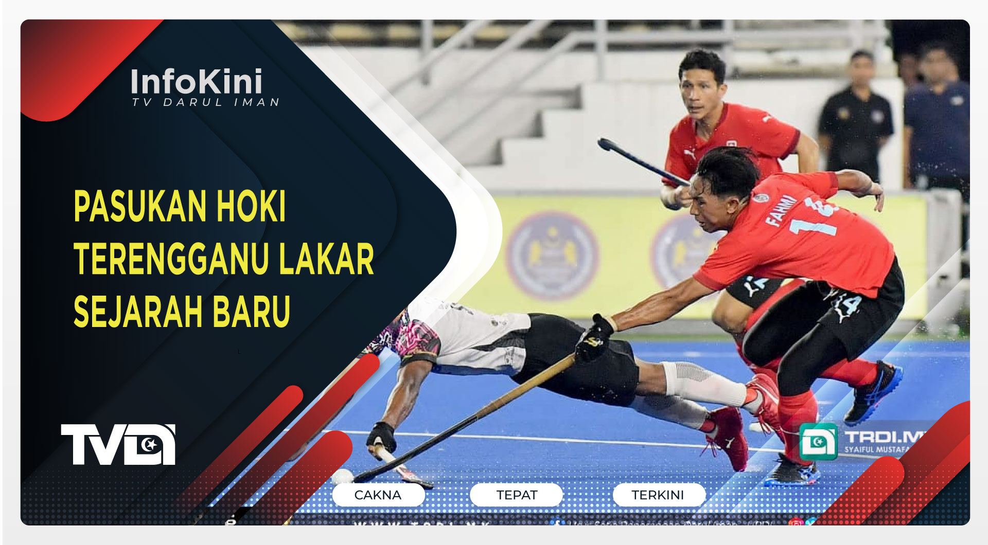 Pasukan Hoki Terengganu Lakar Sejarah Baru