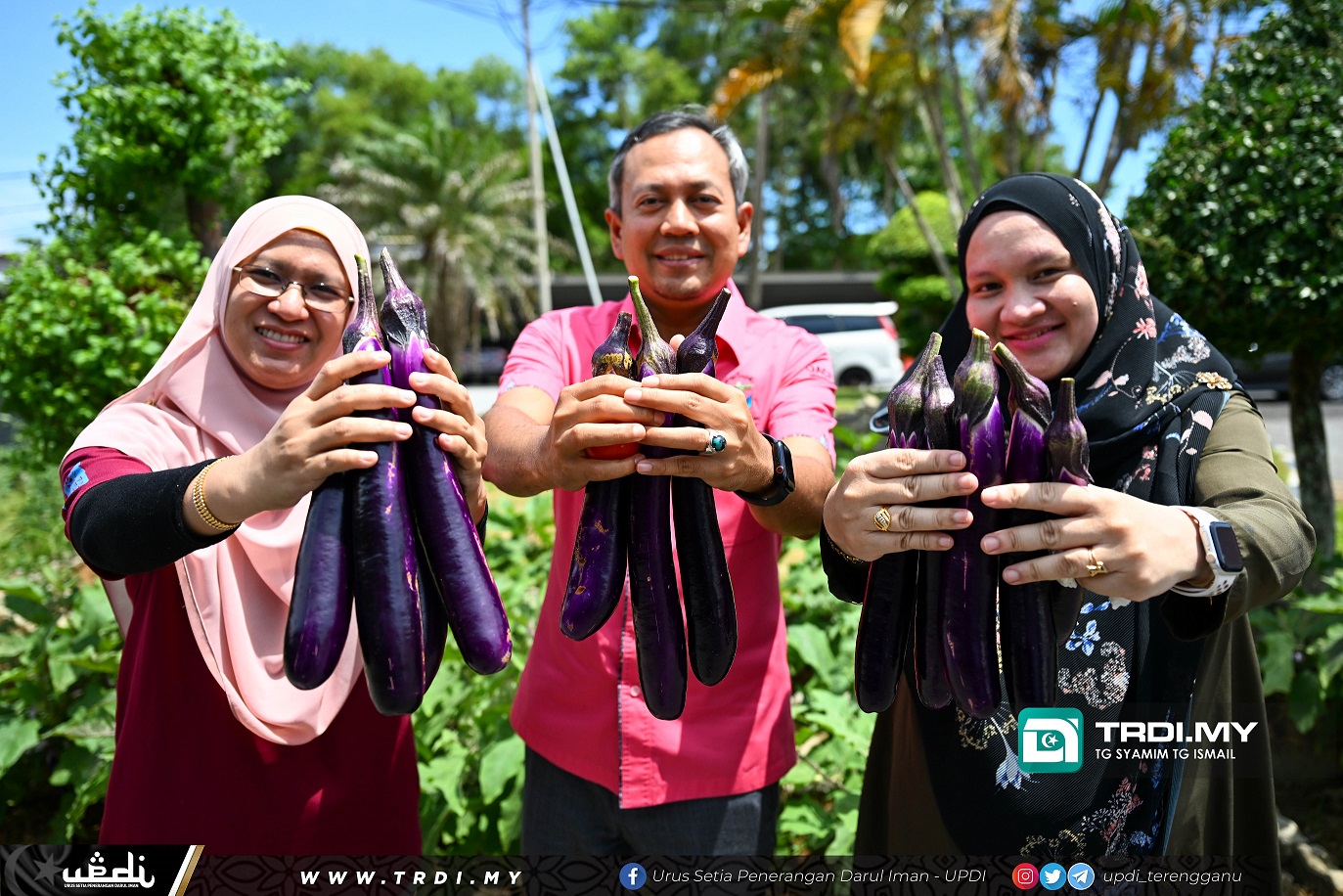 Hasil Kebun Warga Majlis Daerah Marang Dikongsi Bersama
