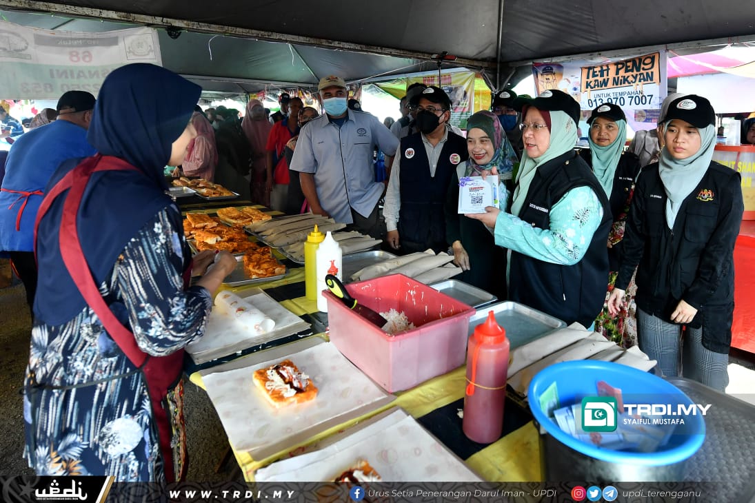 366 Penguatkuasa JKNT Pantau 61 Lokasi Bazar Ramadan
