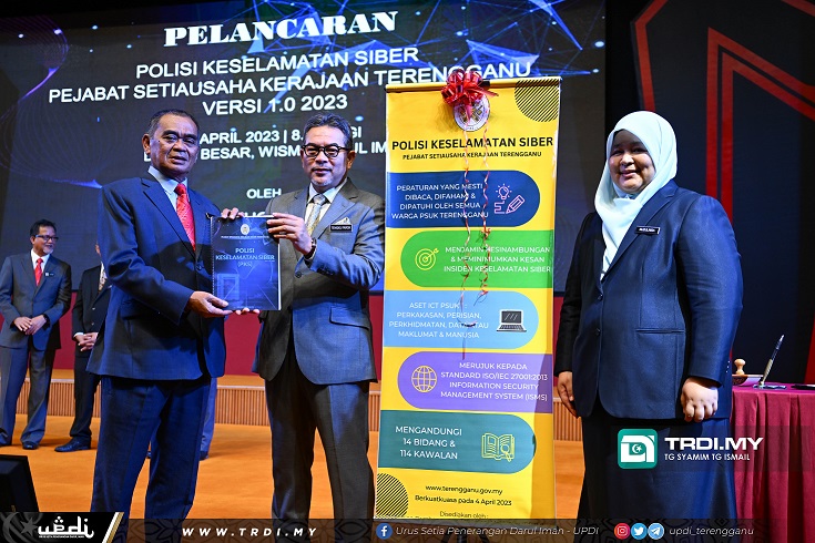 Pejabat SUK Terengganu Lancar Polisi Keselamatan Siber