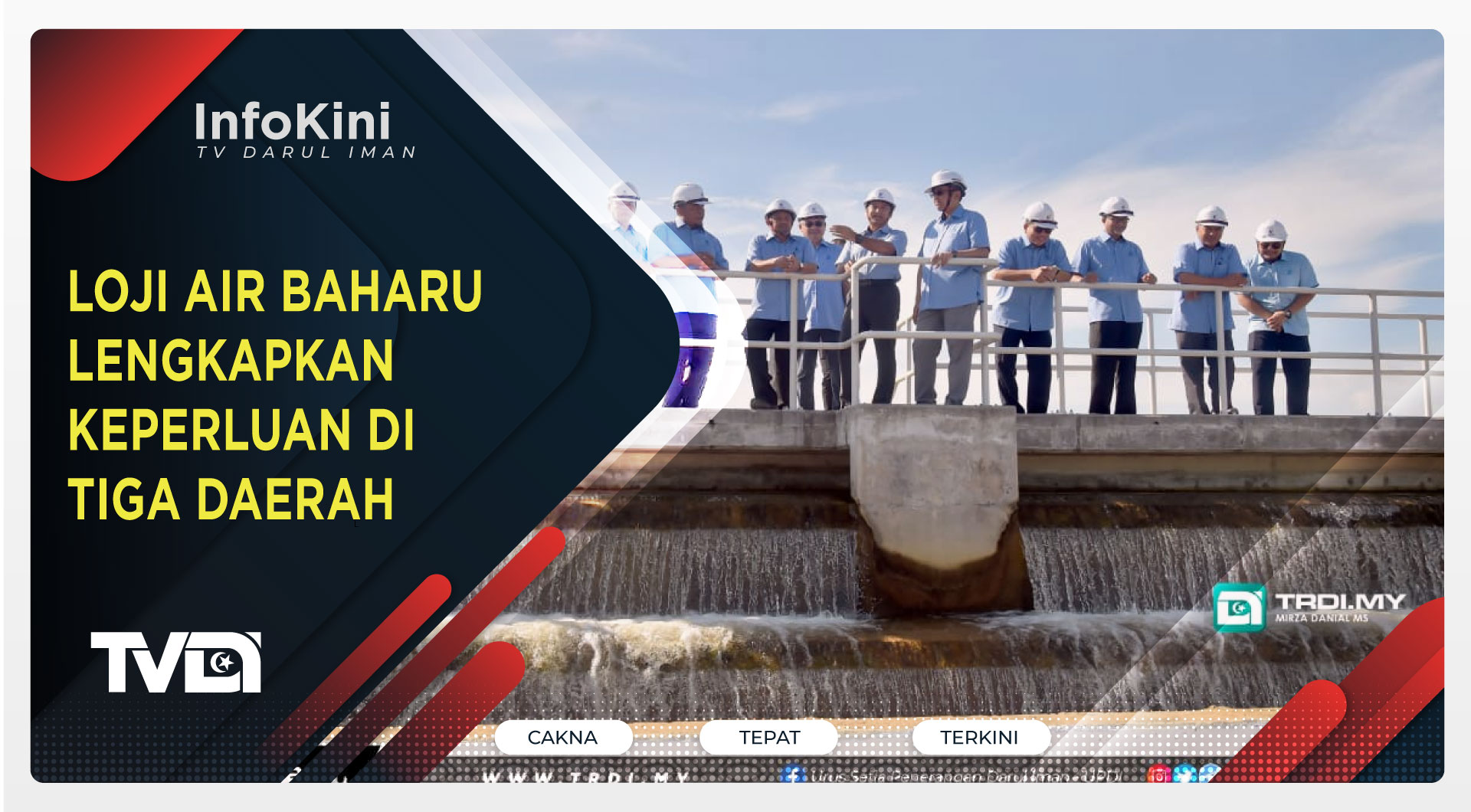 Loji Air Baharu Lengkapkan Keperluan di Tiga Daerah