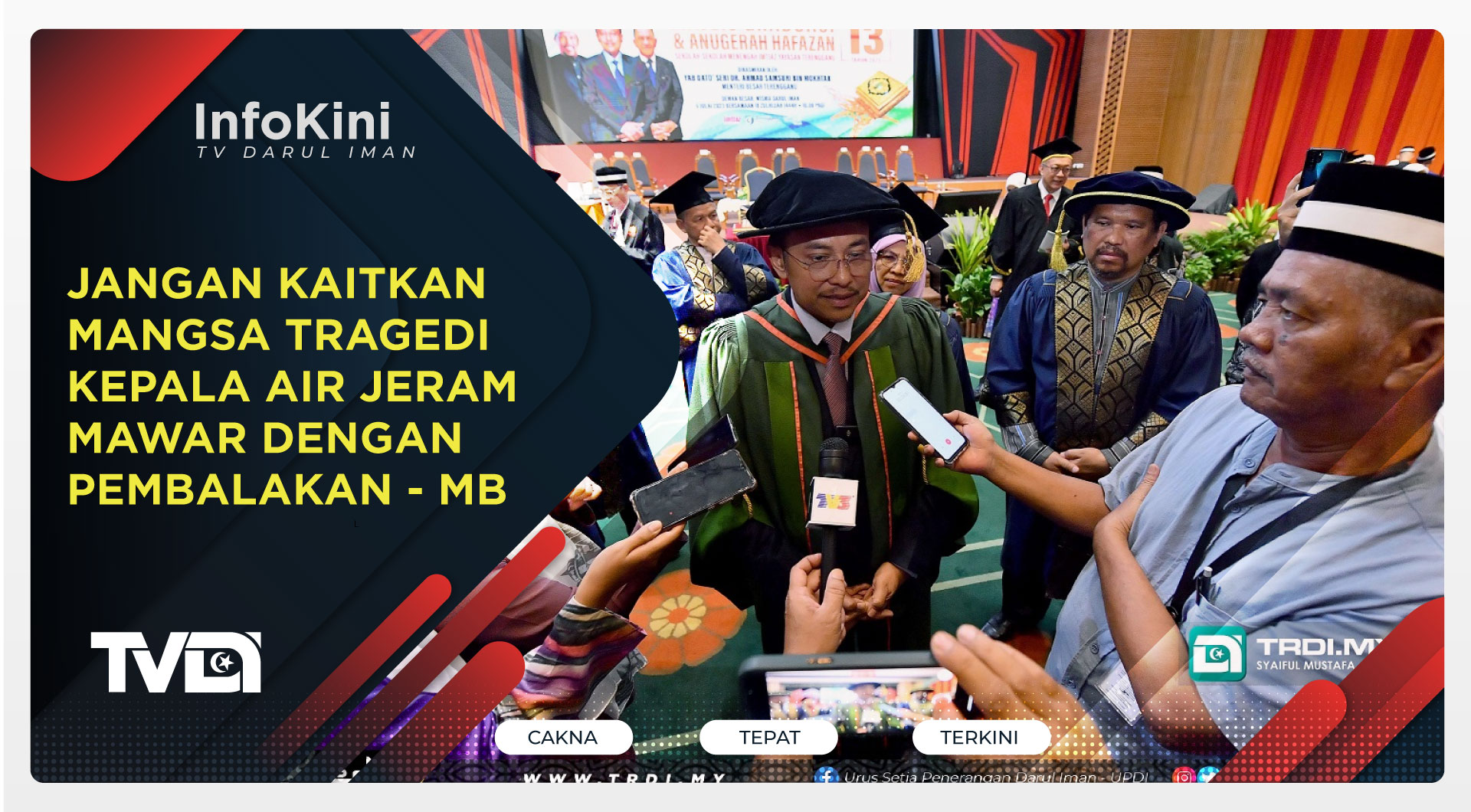 Jangan Kaitkan Mangsa Tragedi Kepala Air Jeram Mawar Dengan Pembalakan - MB