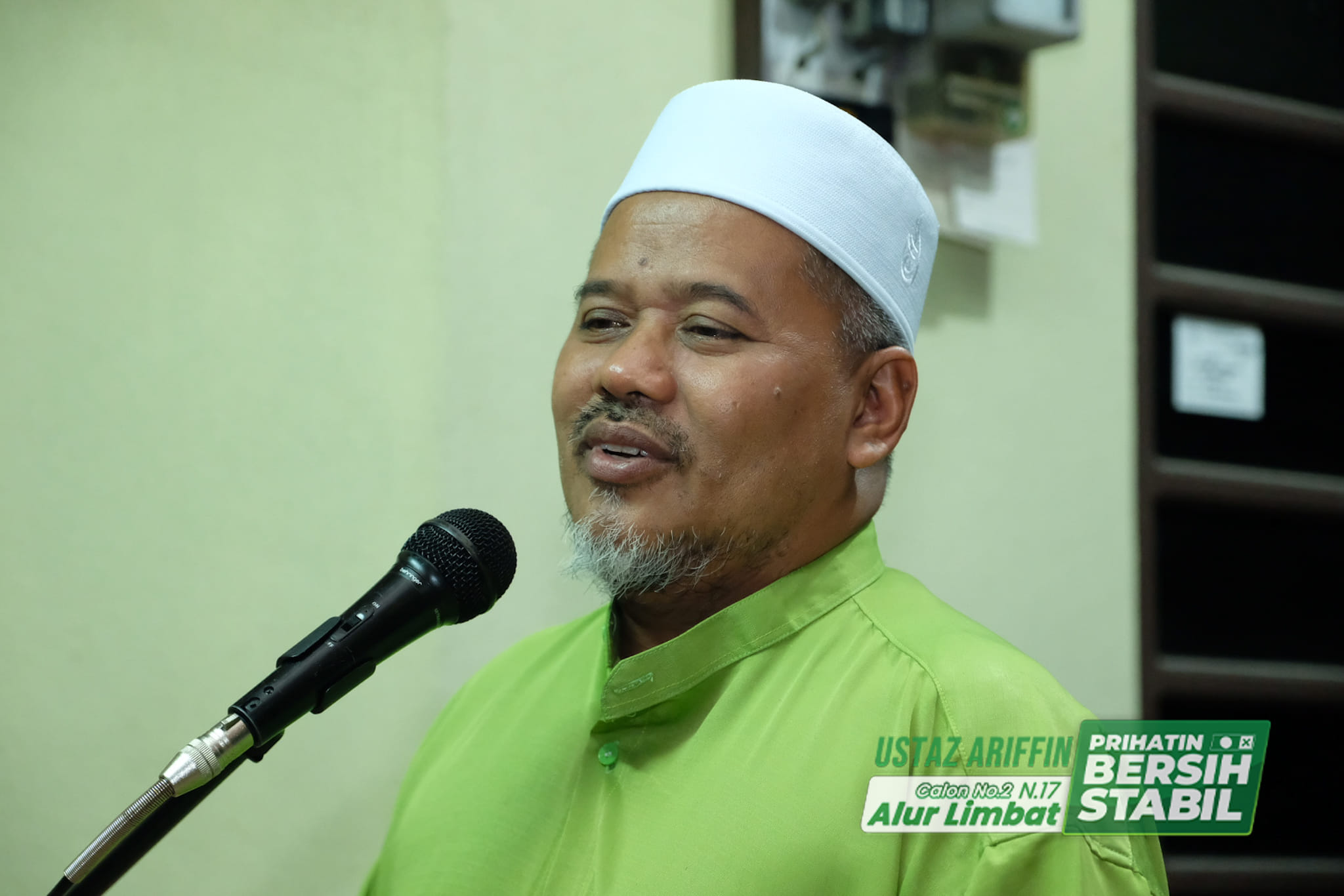 Ariffin Harap Majoriti Kemenangan PAS di Alur Limbat Bertambah