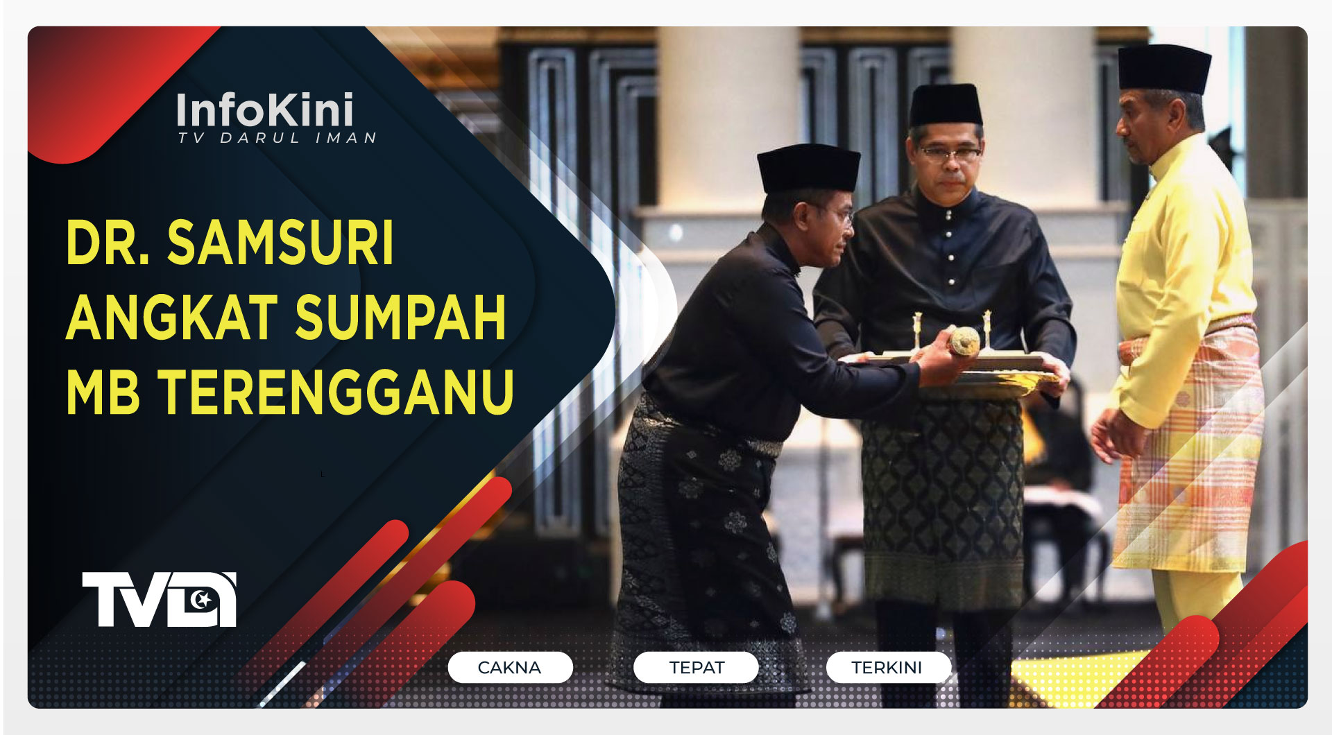 Dr. Samsuri Angkat Sumpah MB Terengganu