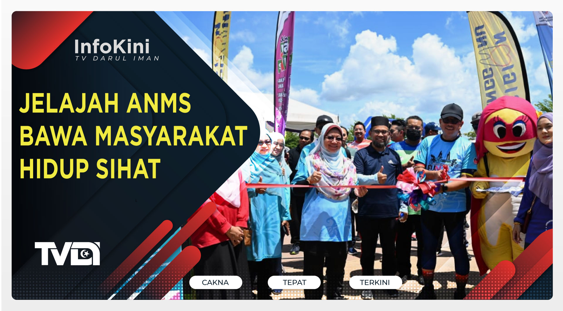 Jelajah ANMS Bawa Masyarakat Hidup Sihat