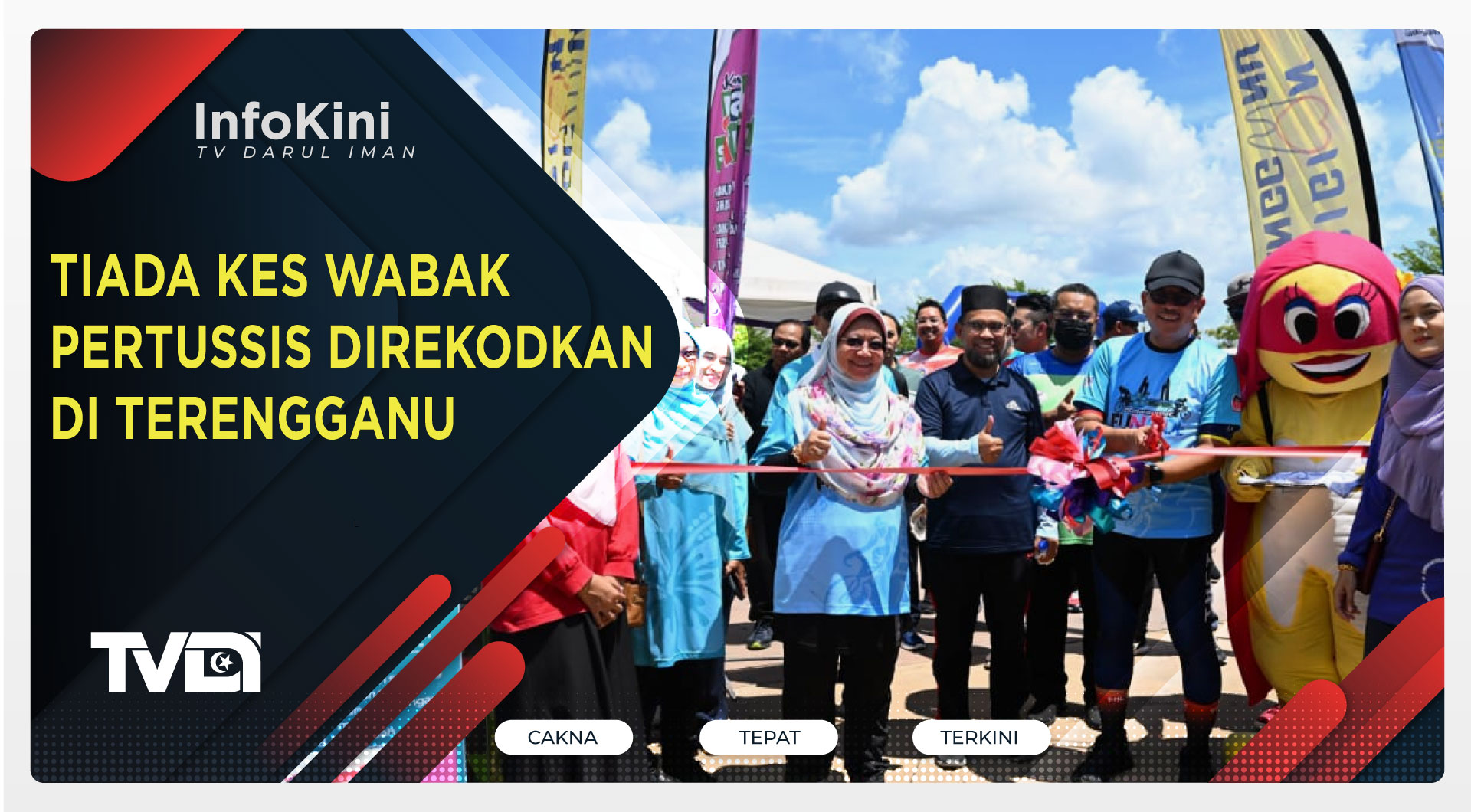 Tiada Kes Wabak Pertussis Direkodkan di Terengganu