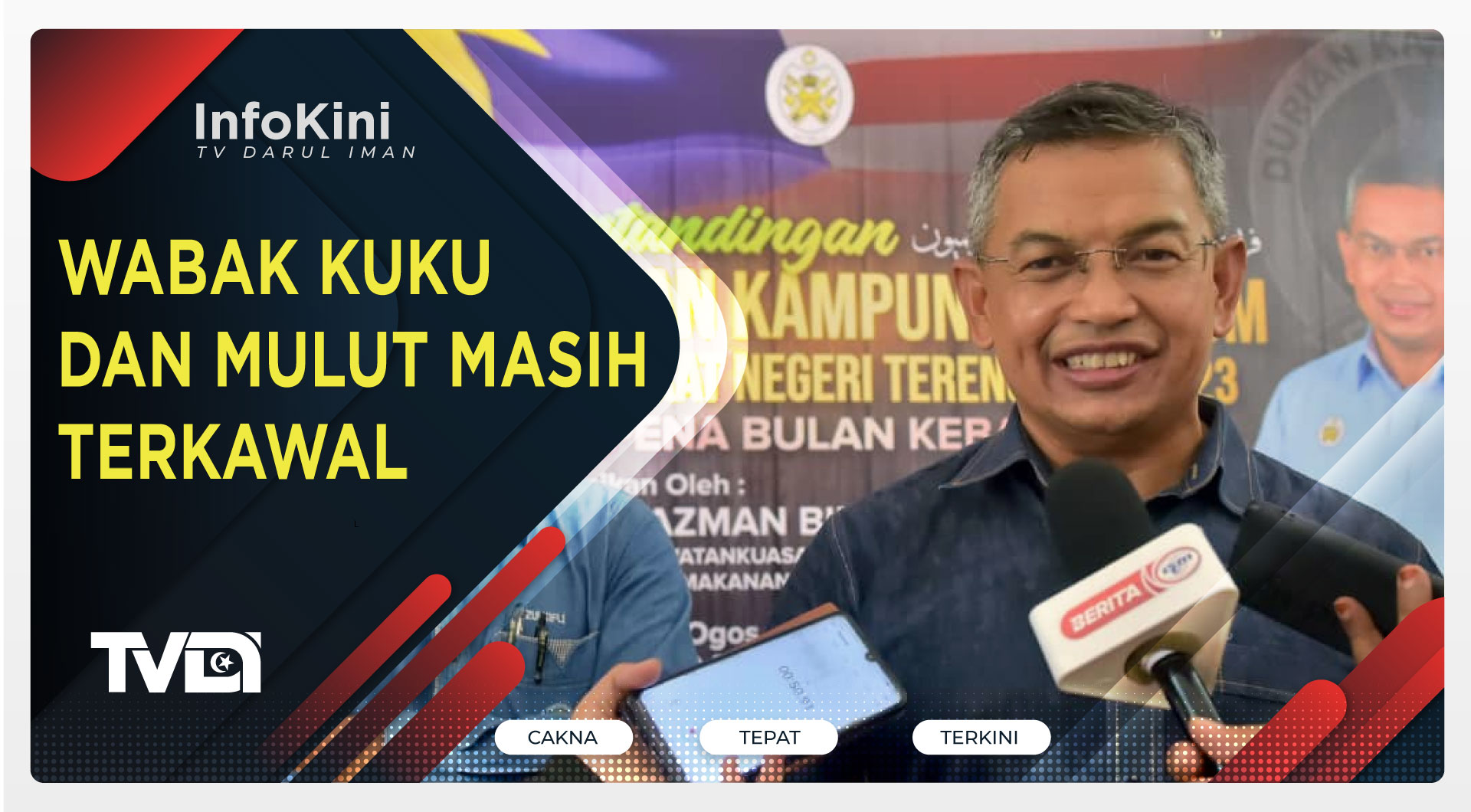 Wabak Kuku Dan Mulut Masih Terkawal