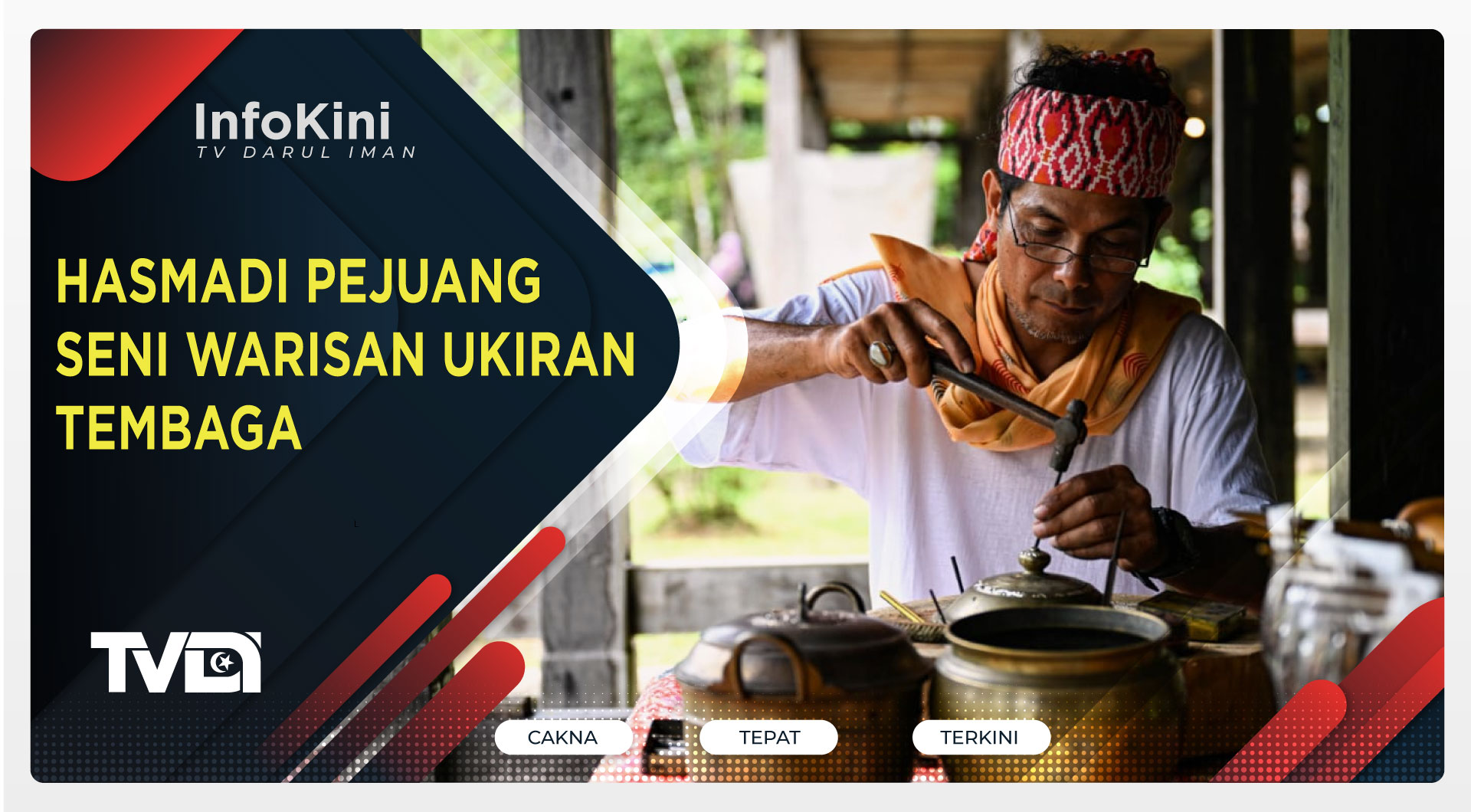 Hasmadi Pejuang Seni Warisan Ukiran Tembaga