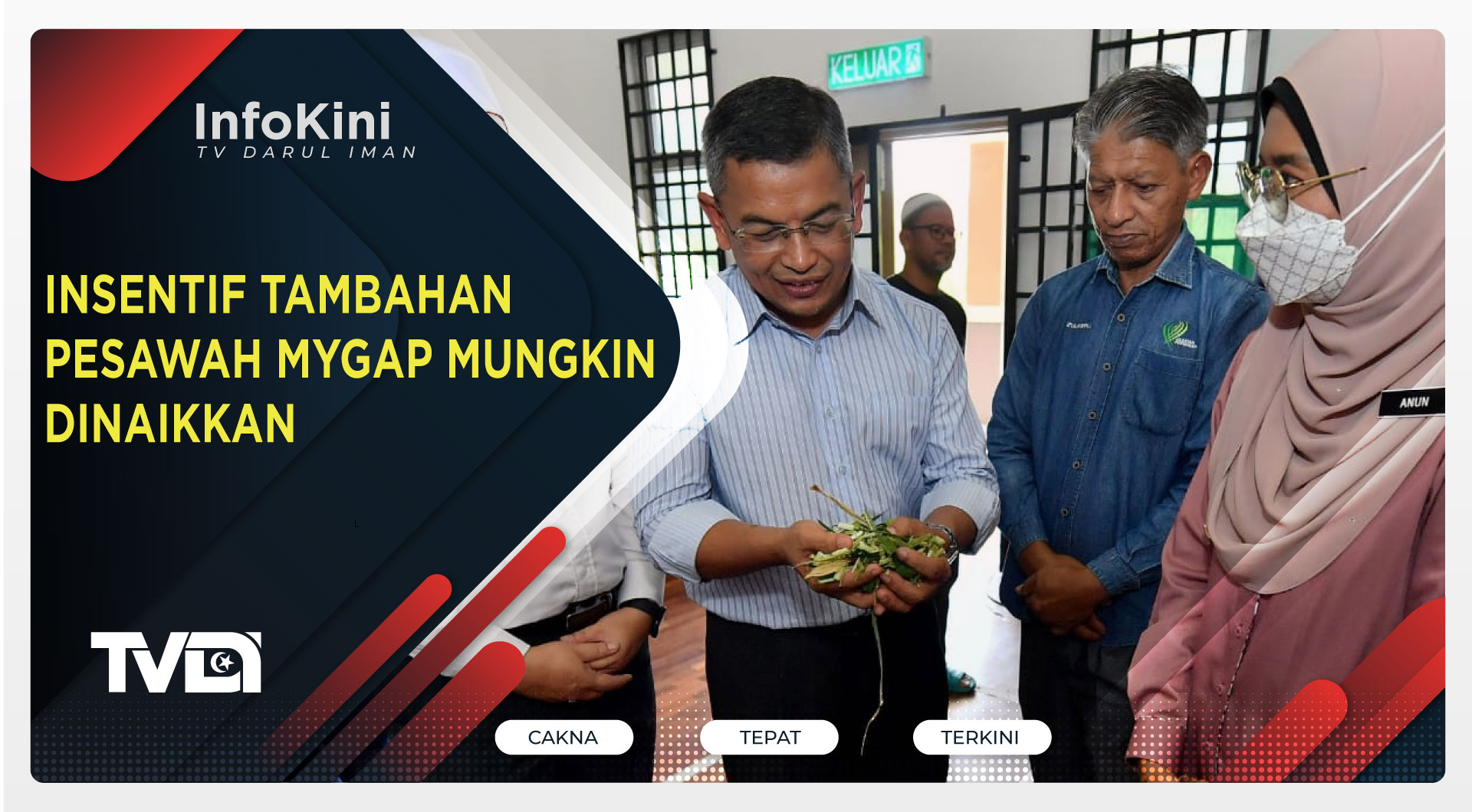 Insentif Tambahan Pesawah MyGAP Mungkin Dinaikkan