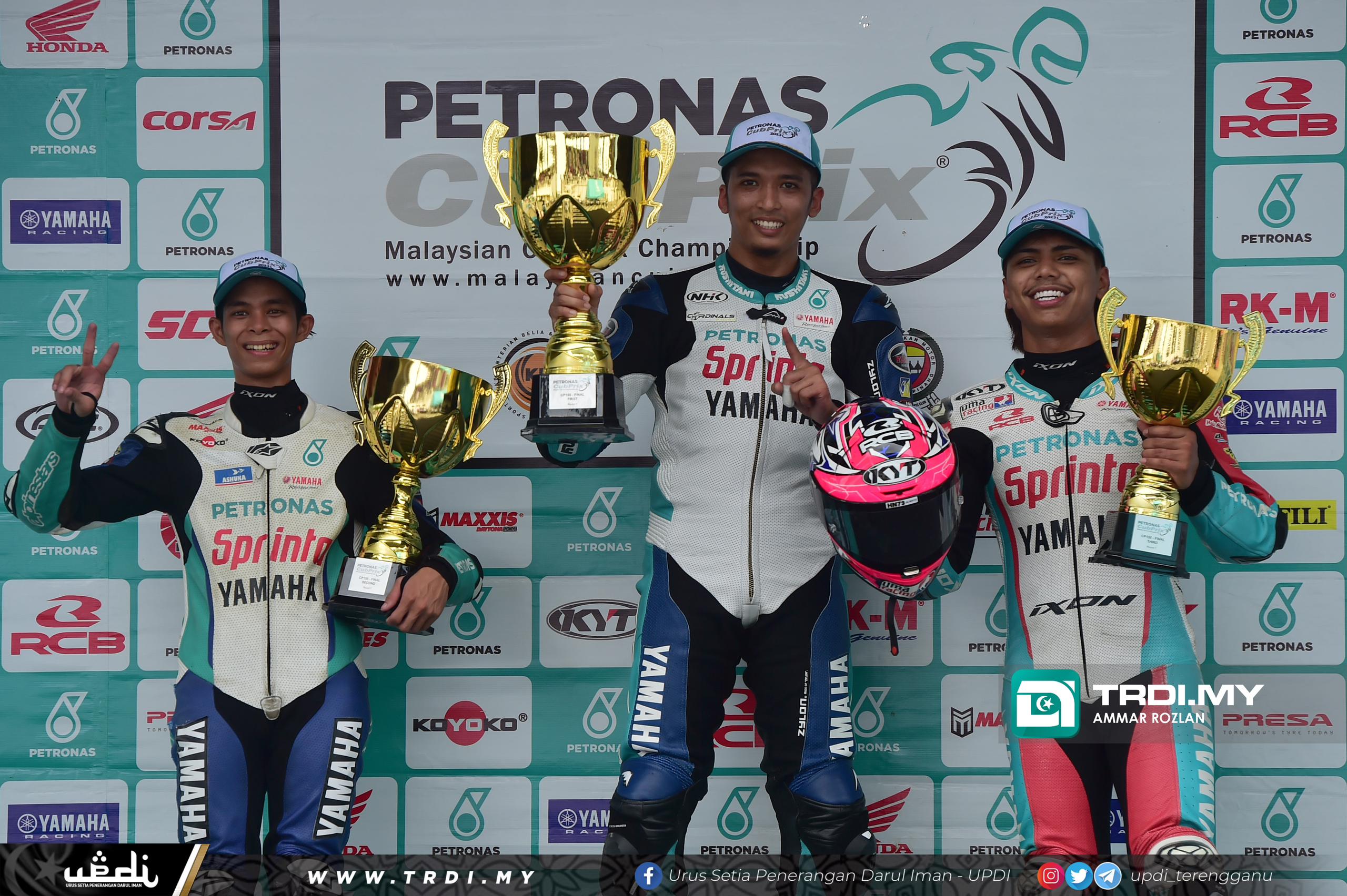 Aura Kampung Sendiri, Afif Ungguli Cub Prix di Terengganu