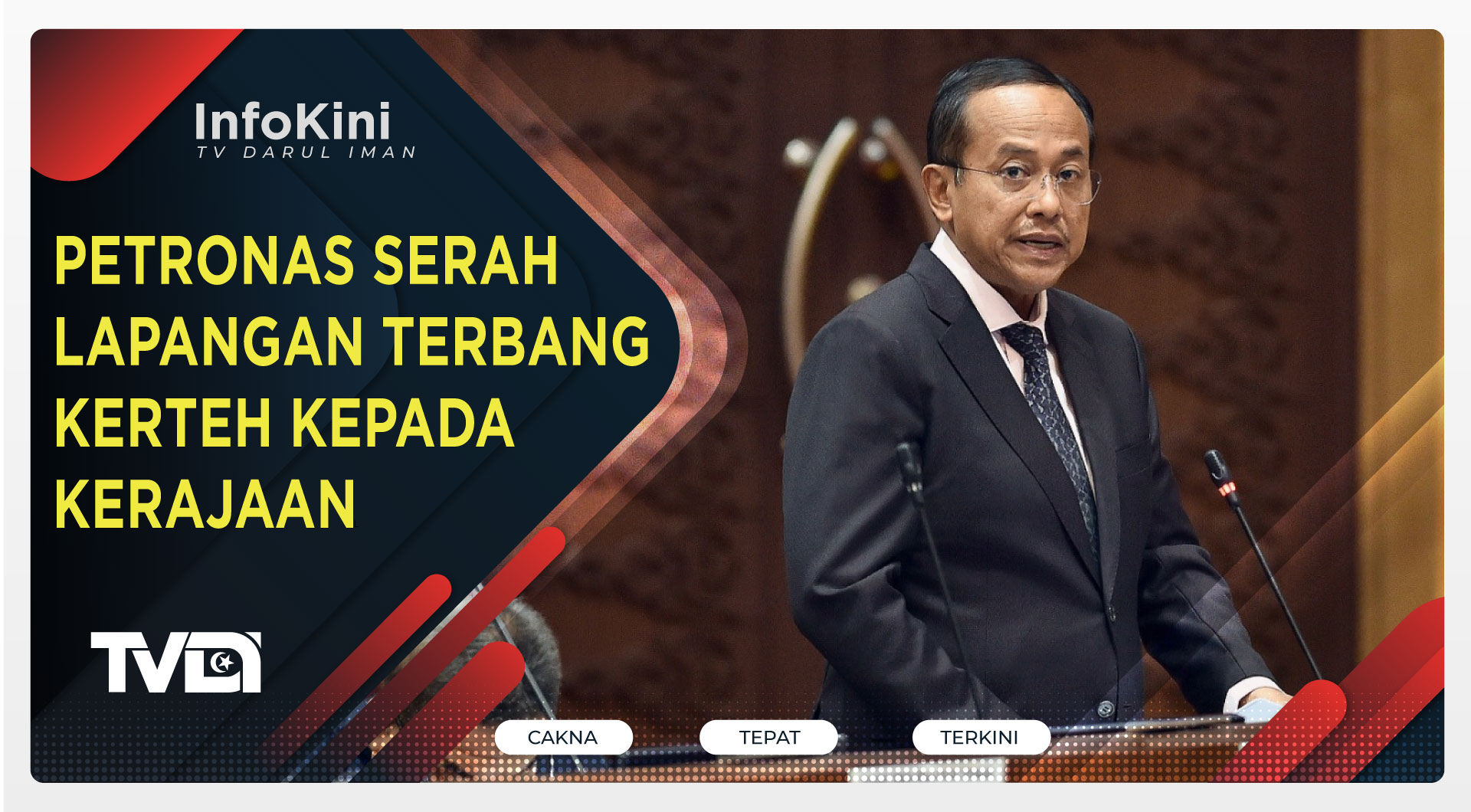 PETRONAS Serah Lapangan Terbang Kerteh Kepada Kerajaan