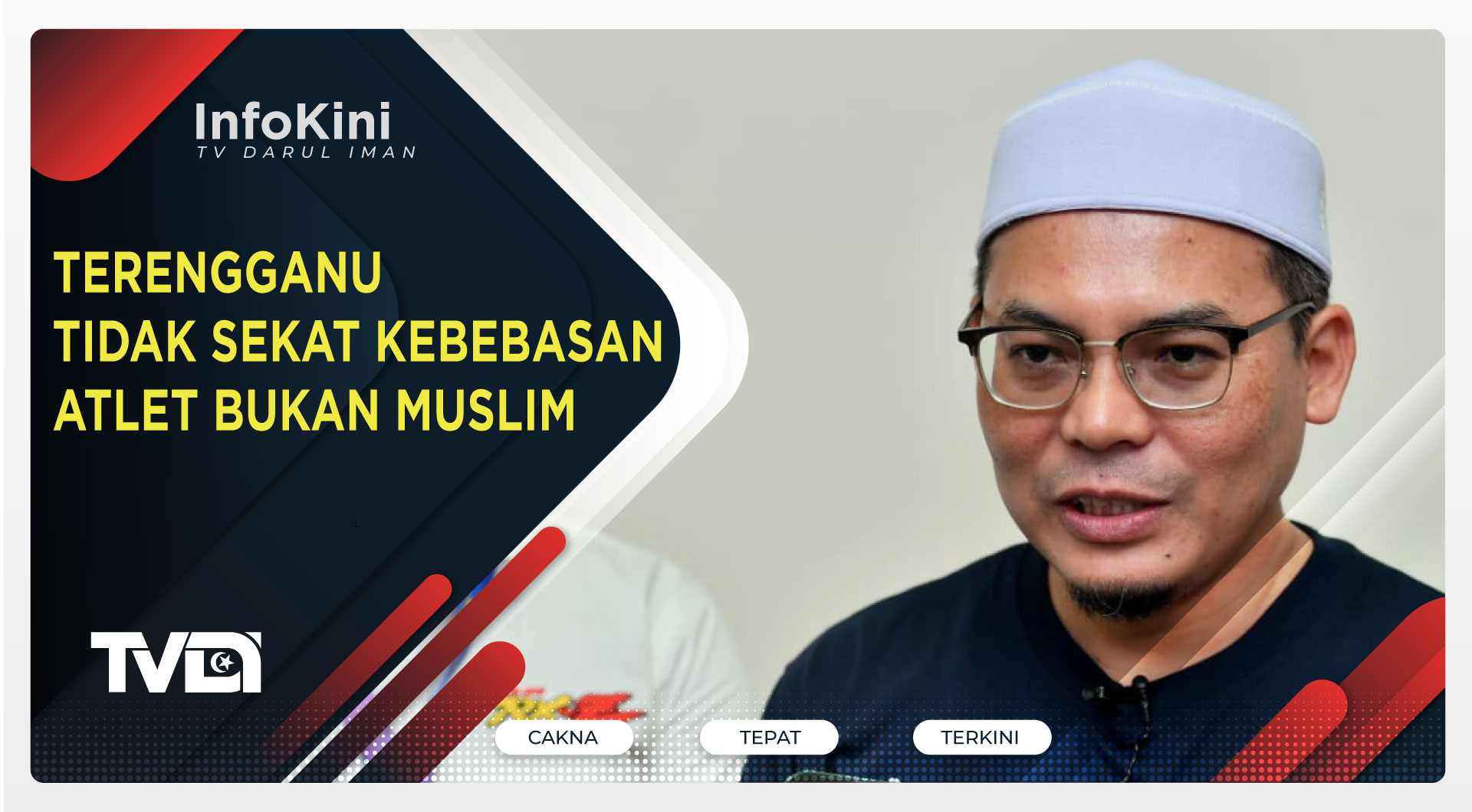 Terengganu Tidak Sekat Kebebasan Atlet Bukan Muslim