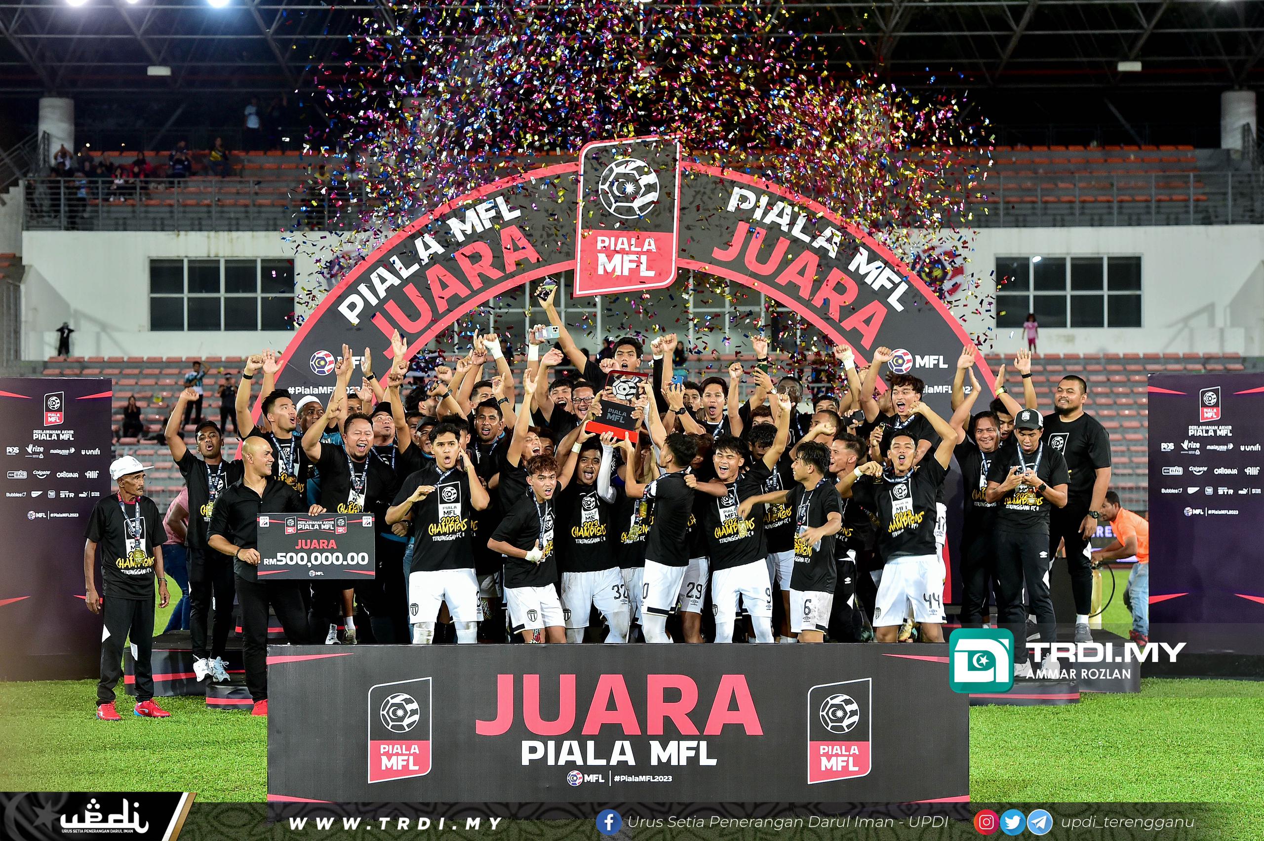 Terengganu FC II Dinobat Juara Sulung Piala MFL