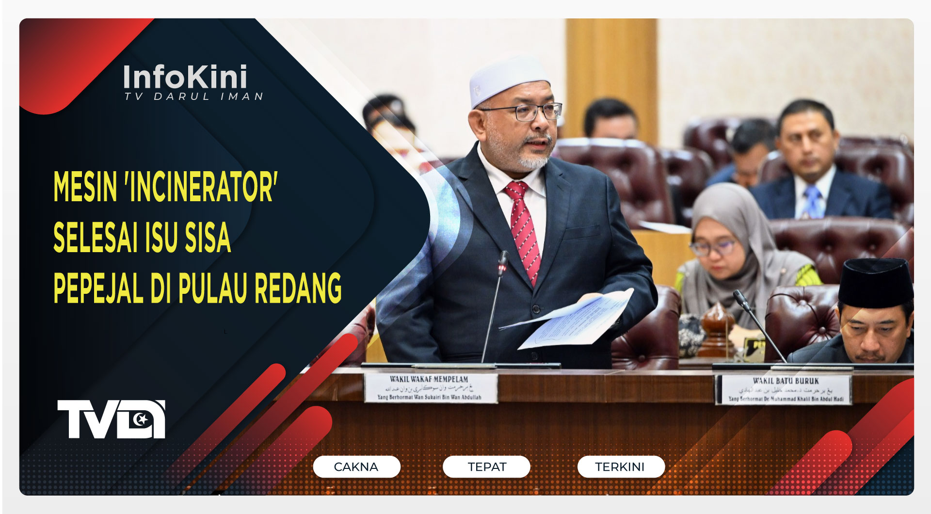 Mesin 'Incinerator' Selesai Isu Sisa Pepejal di Pulau Redang