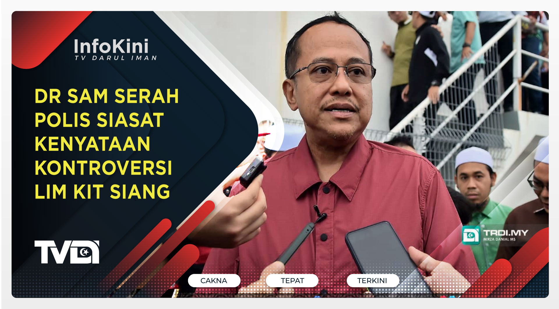 Dr Sam Serah Polis Siasat Kenyataan Kontroversi Lim Kit Siang