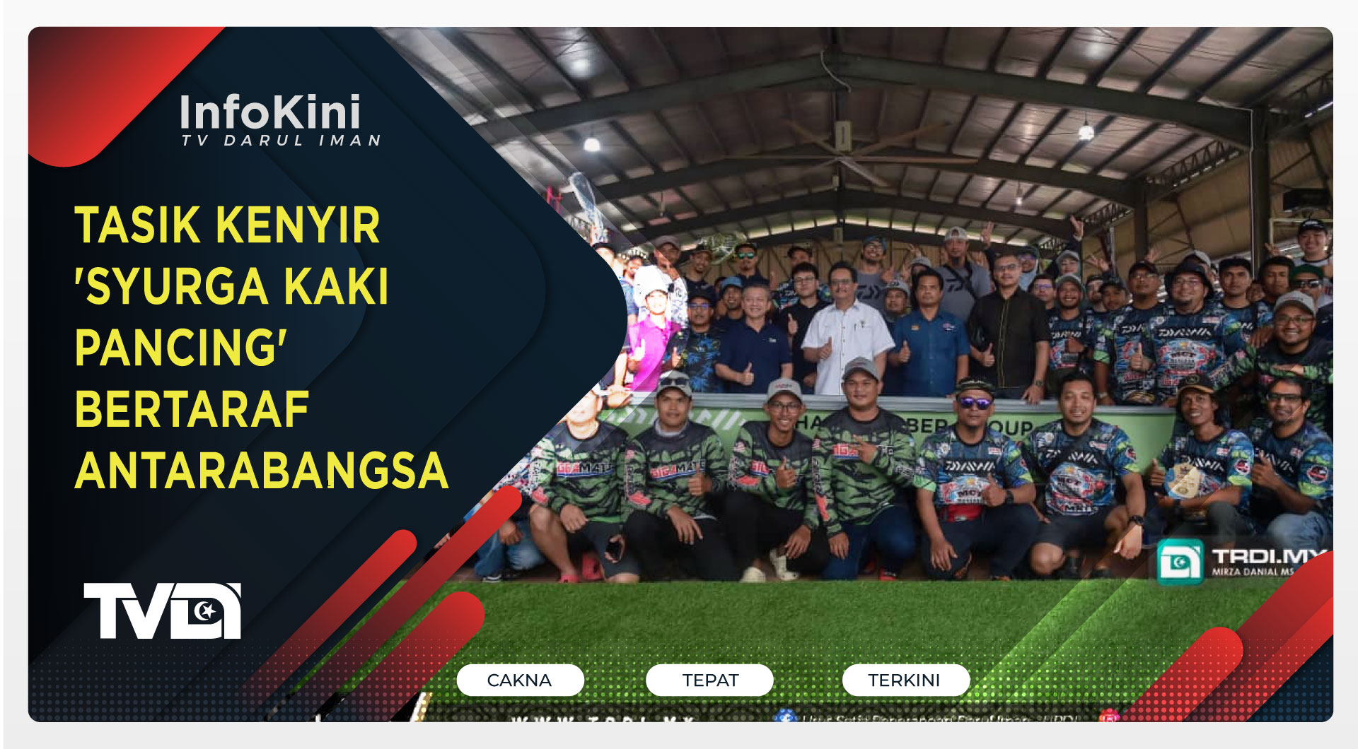 Tasik Kenyir 'Syurga Kaki Pancing' Bertaraf Antarabangsa