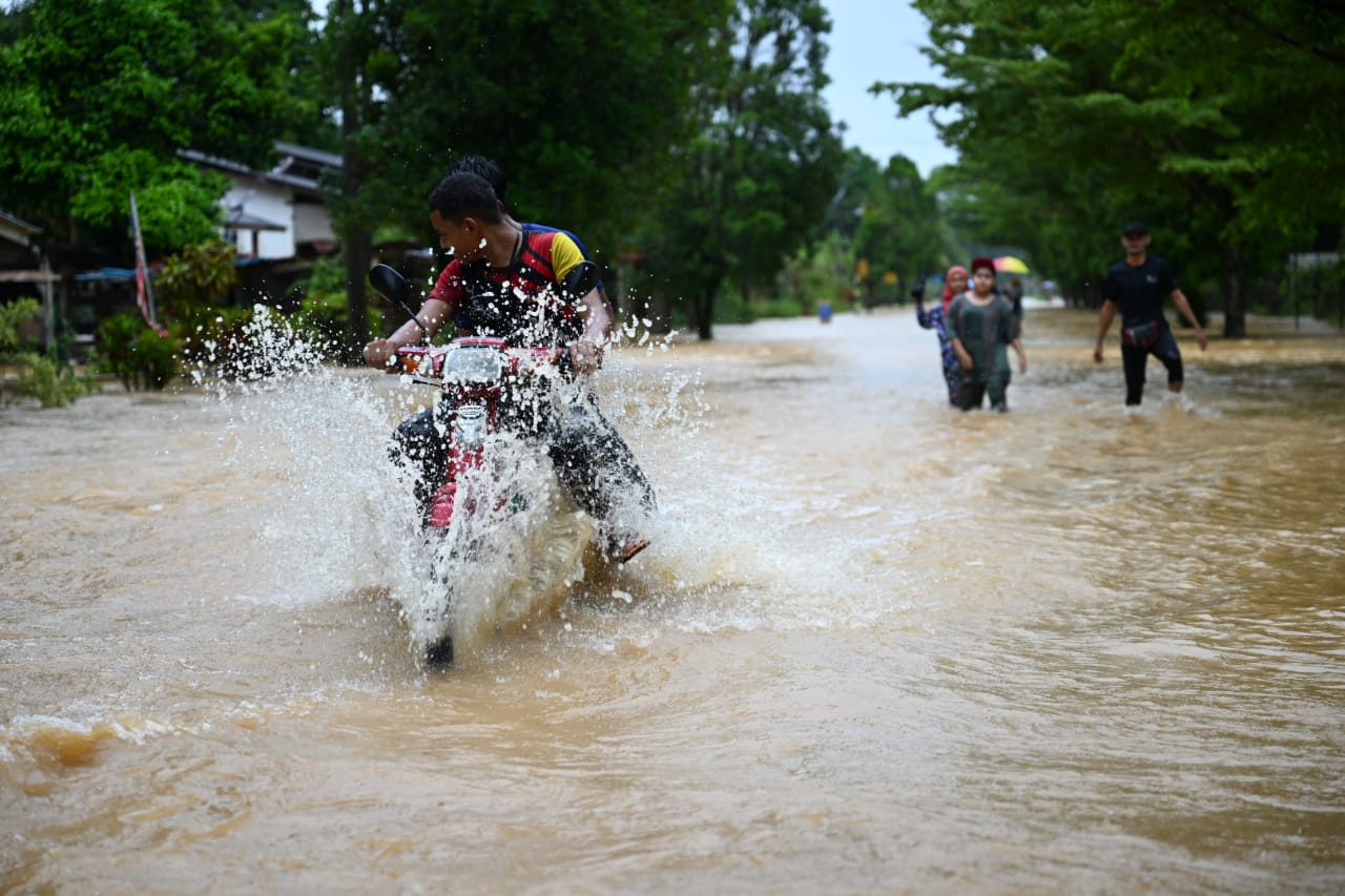 14 Stesen Aras Air Di Terengganu Lepasi Baras Bahaya