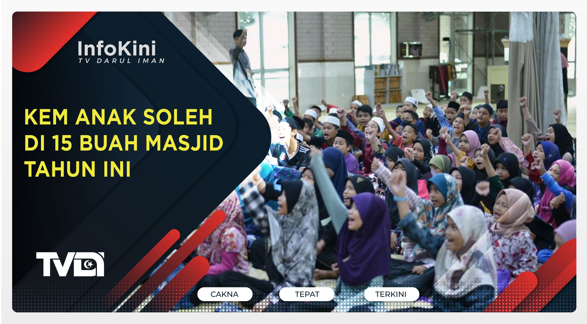Kem Anak Soleh di 15 Buah Masjid Tahun Ini