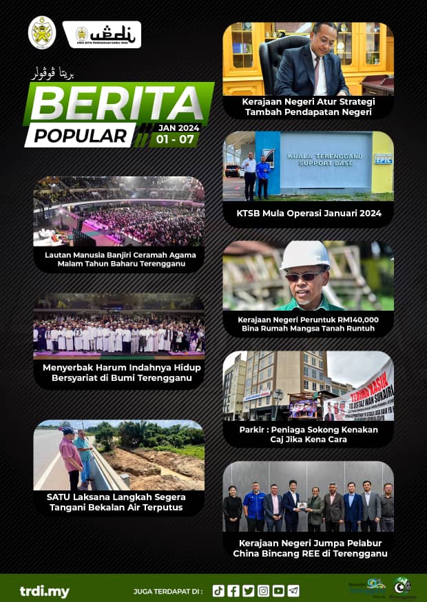 Berita Popular 1-7 Januari 2024