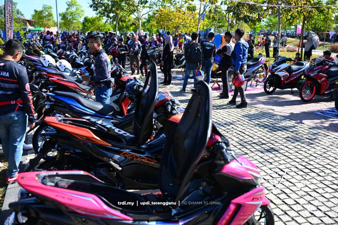 10,000 Peminat Skuter 'Gegar' Terengganu