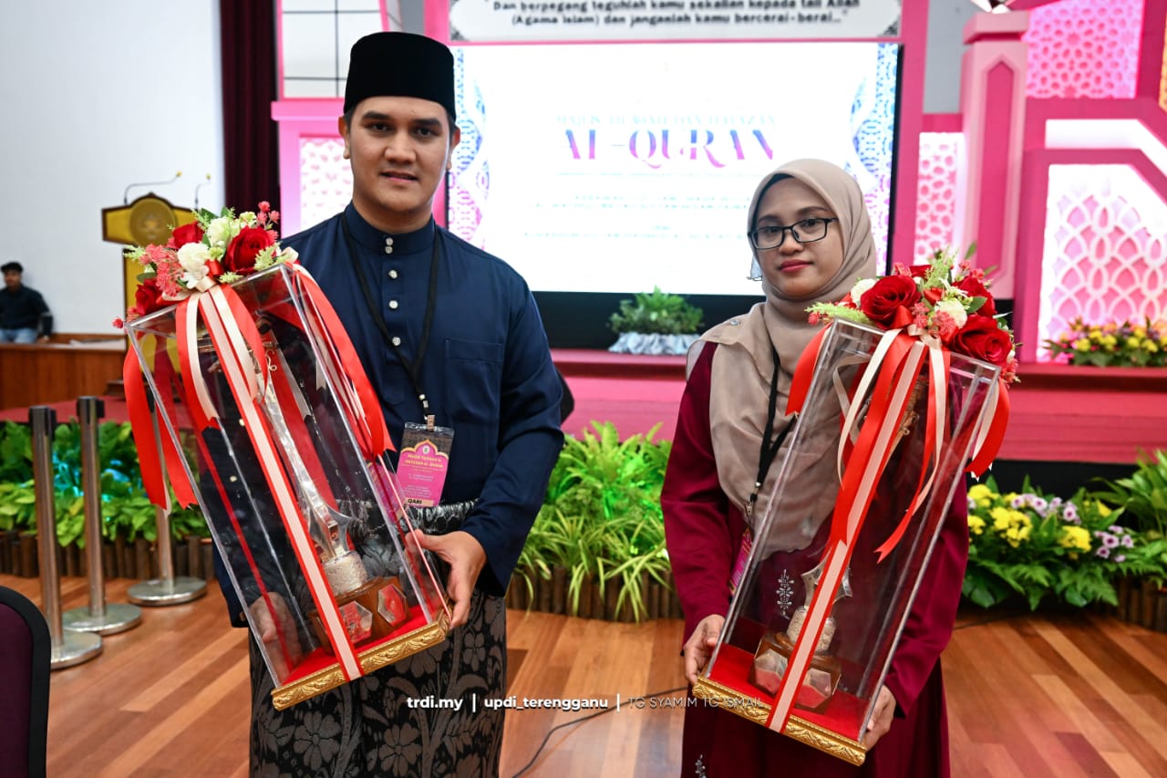 Bilal Masjid Putih Pertahan Juara Tilawah Al-Quran Terengganu