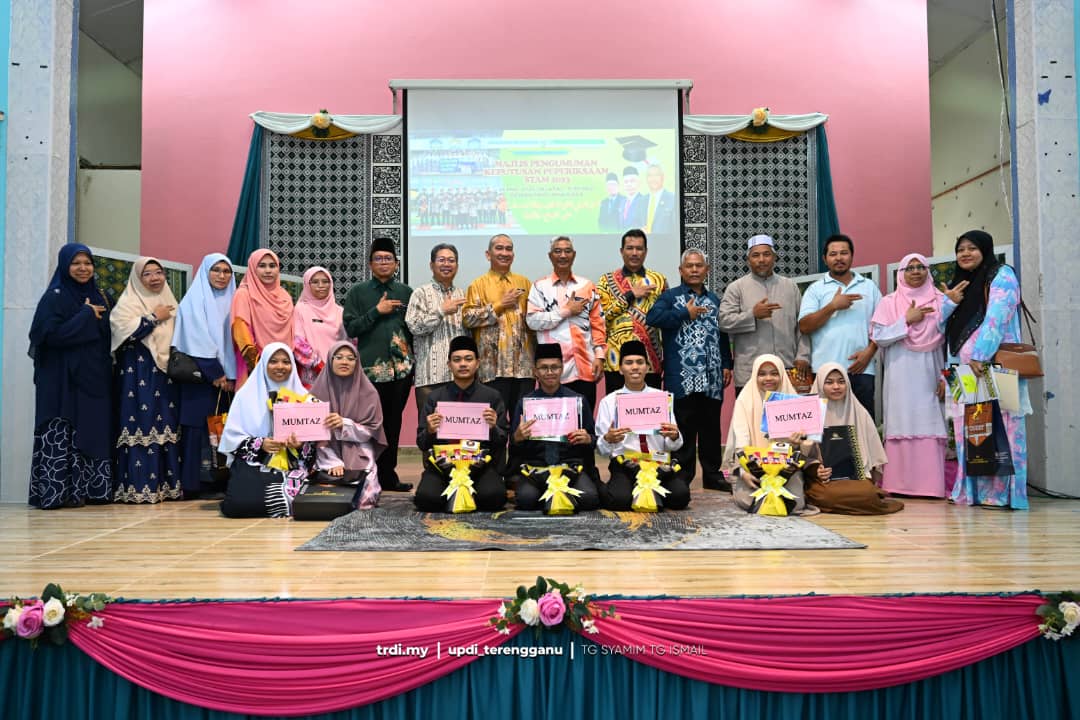Keputusan STAM Terengganu Atasi Gred Purata Kebangsaan