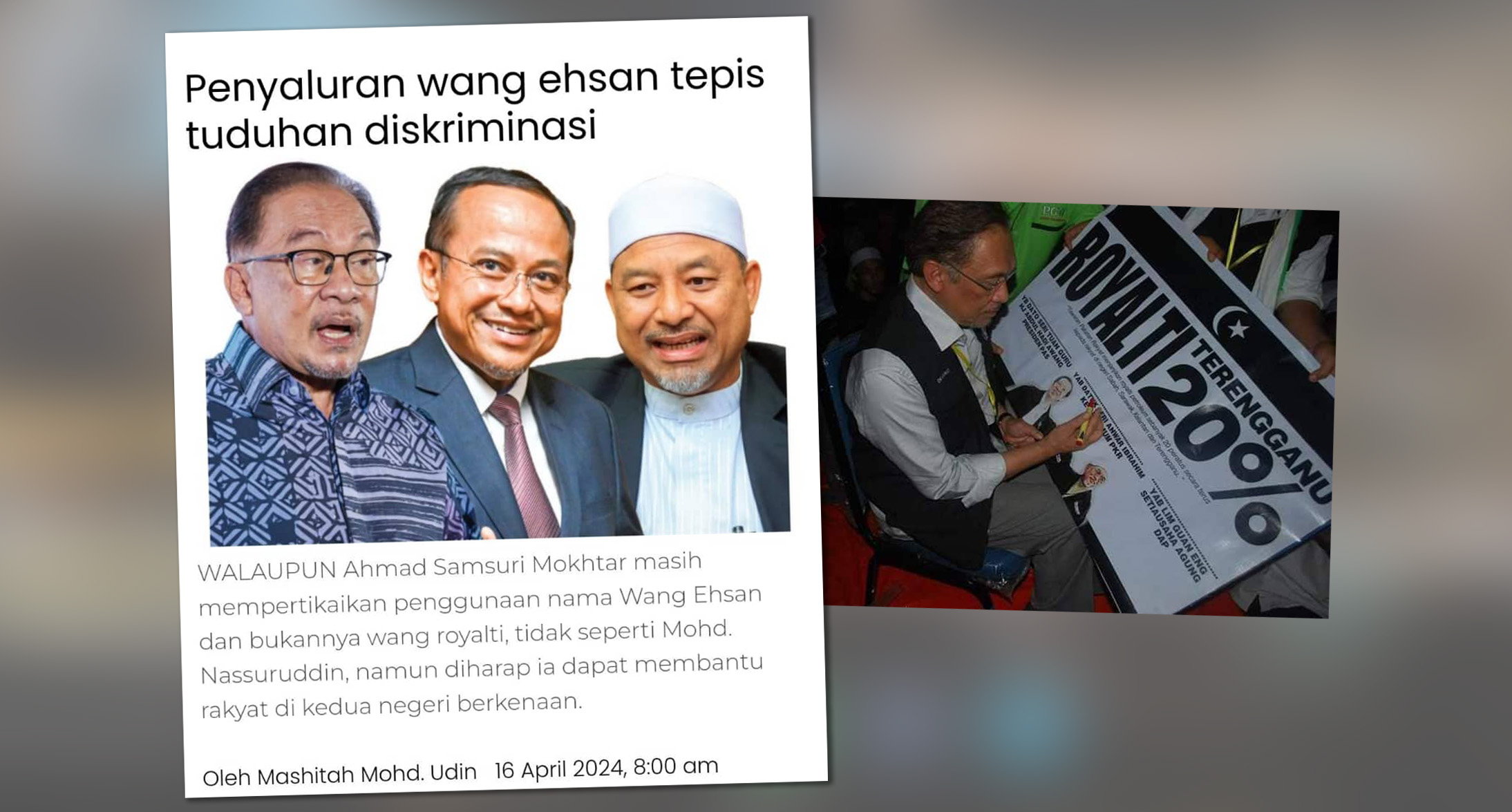 Penganalisis Silap, Hasrat Anwar Adalah Salurkan Royalti 20 Peratus