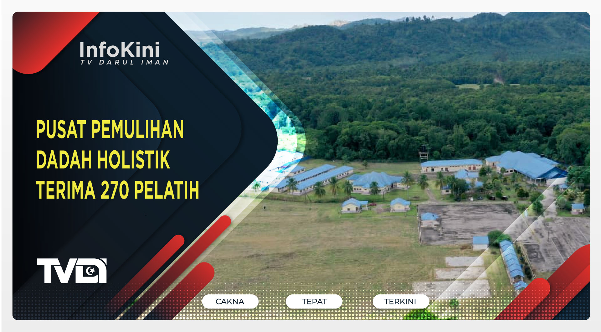 Pusat Pemulihan Dadah Holistik Terima 270 Pelatih