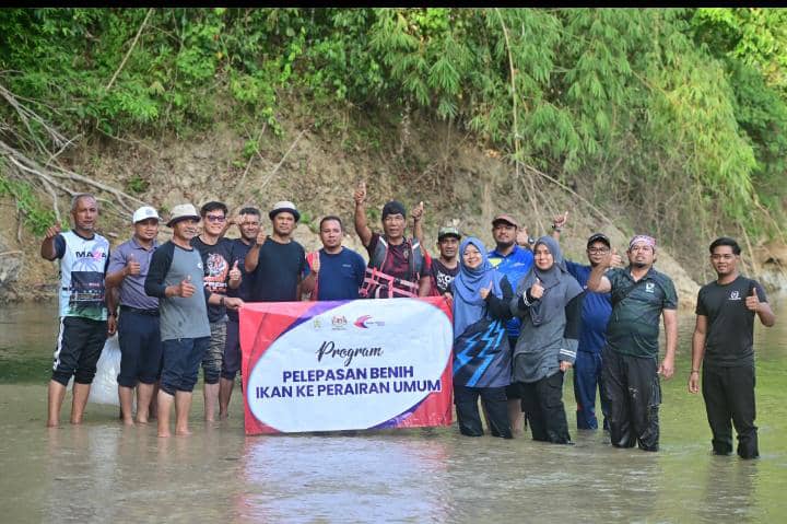 2.4 Juta Benih Ikan Dilepaskan di Tasik Kenyir