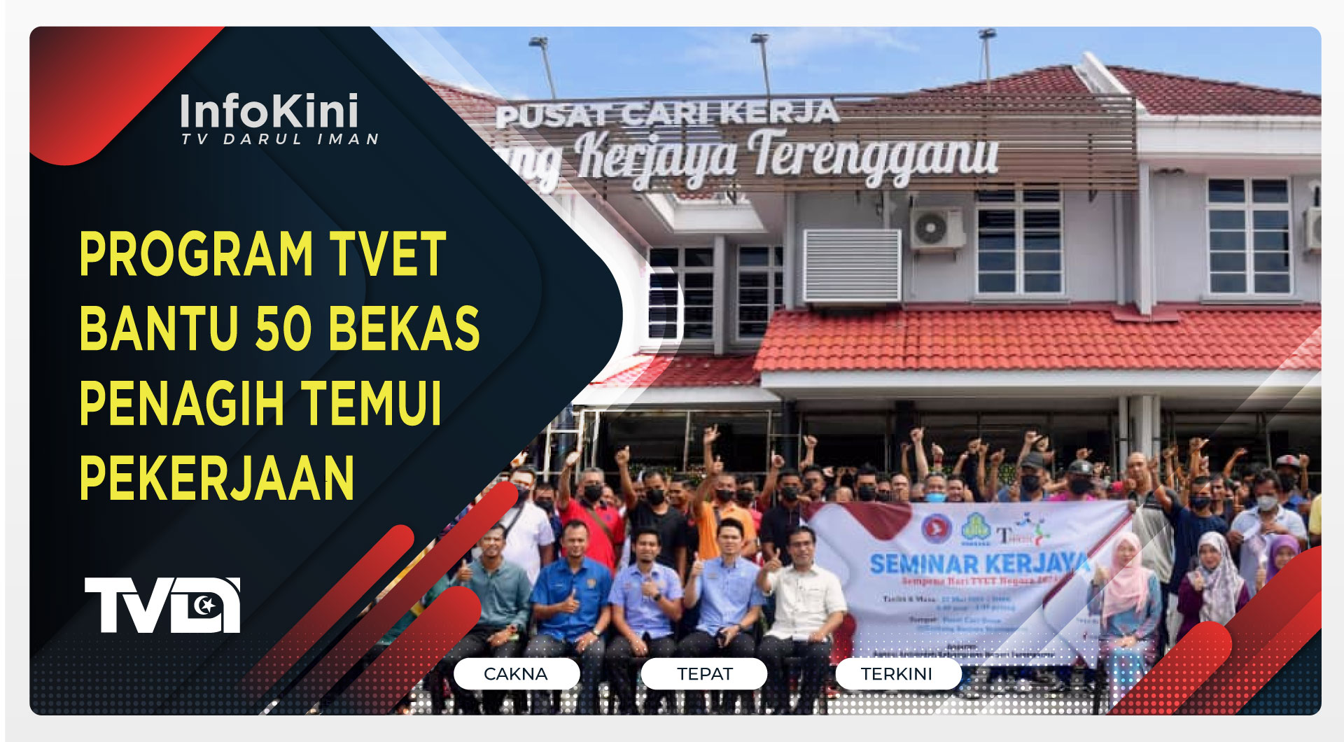 Program TVET Bantu 50 Bekas Penagih Temui Pekerjaan