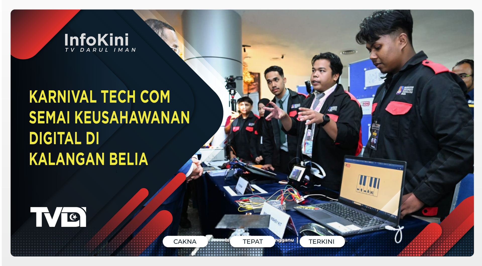 Karnival Tech Com Semai Keusahawanan Digital di Kalangan Belia