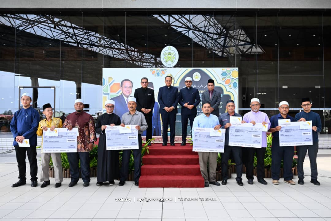 Imam Ketiga di Terengganu Terima Insentif Khas RM194,400
