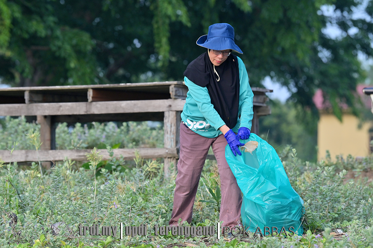 406 Kilogram Sisa Sampah Berjaya Dikutip
