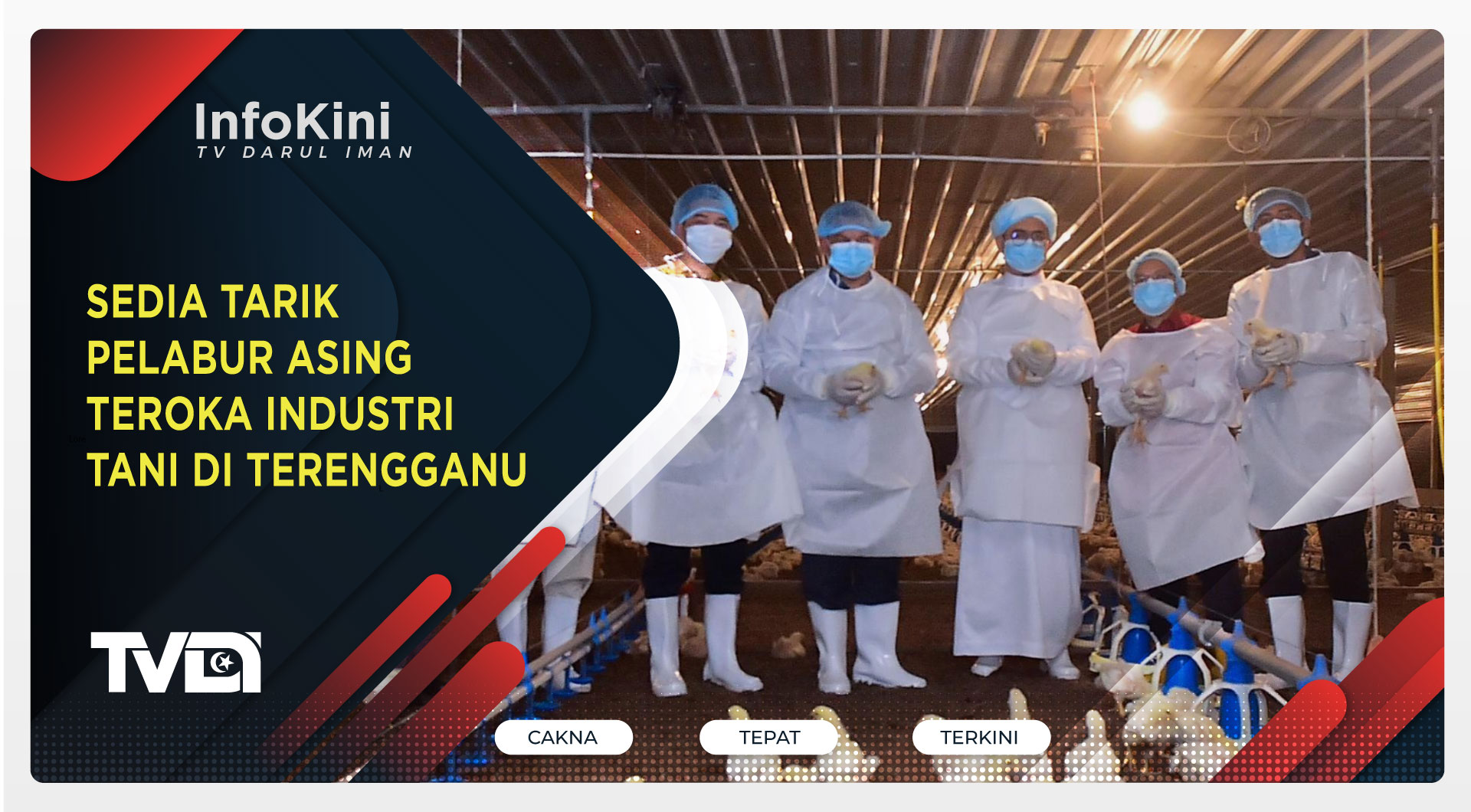 Sedia Tarik Pelabur Asing Teroka Industri Tani di Terengganu
