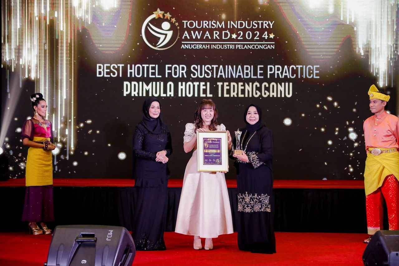 Primula Raih Anugerah 'Hotel Amalan Lestari Terbaik 2024'