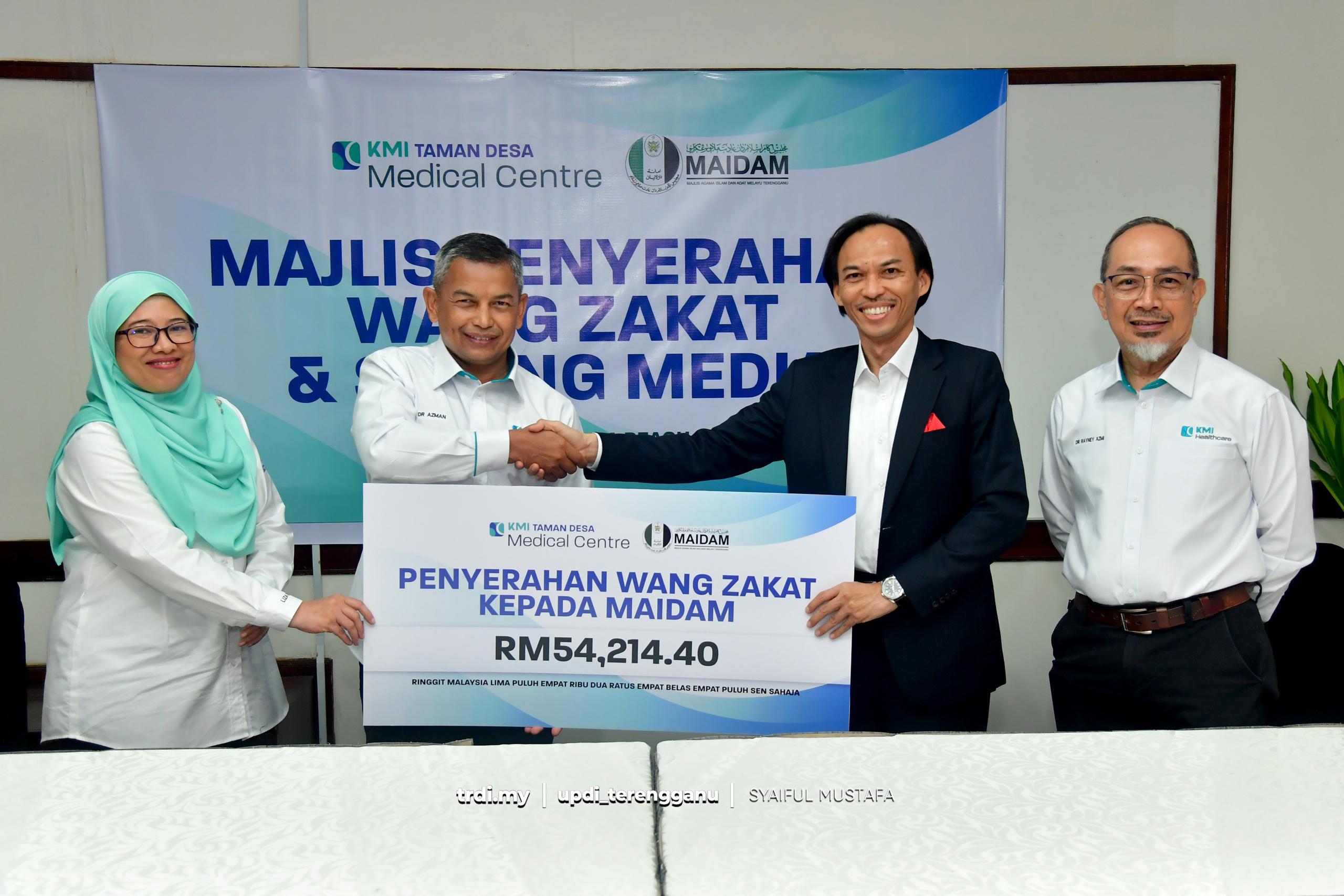 KMI Taman Desa Serah Zakat Terbesar