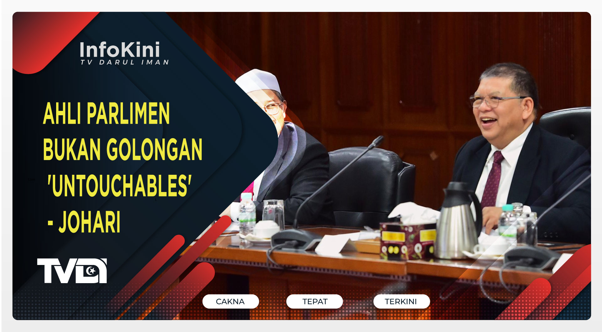 Ahli Parlimen Bukan Golongan 'Untouchables' - Johari