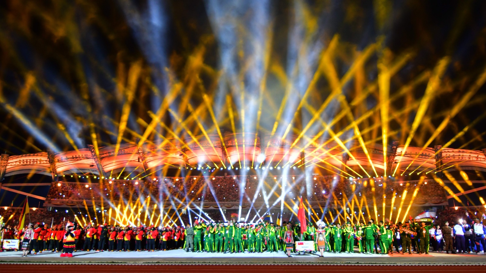 Majlis Pembukaan SUKMA Sarawak Bertaraf Antarabangsa