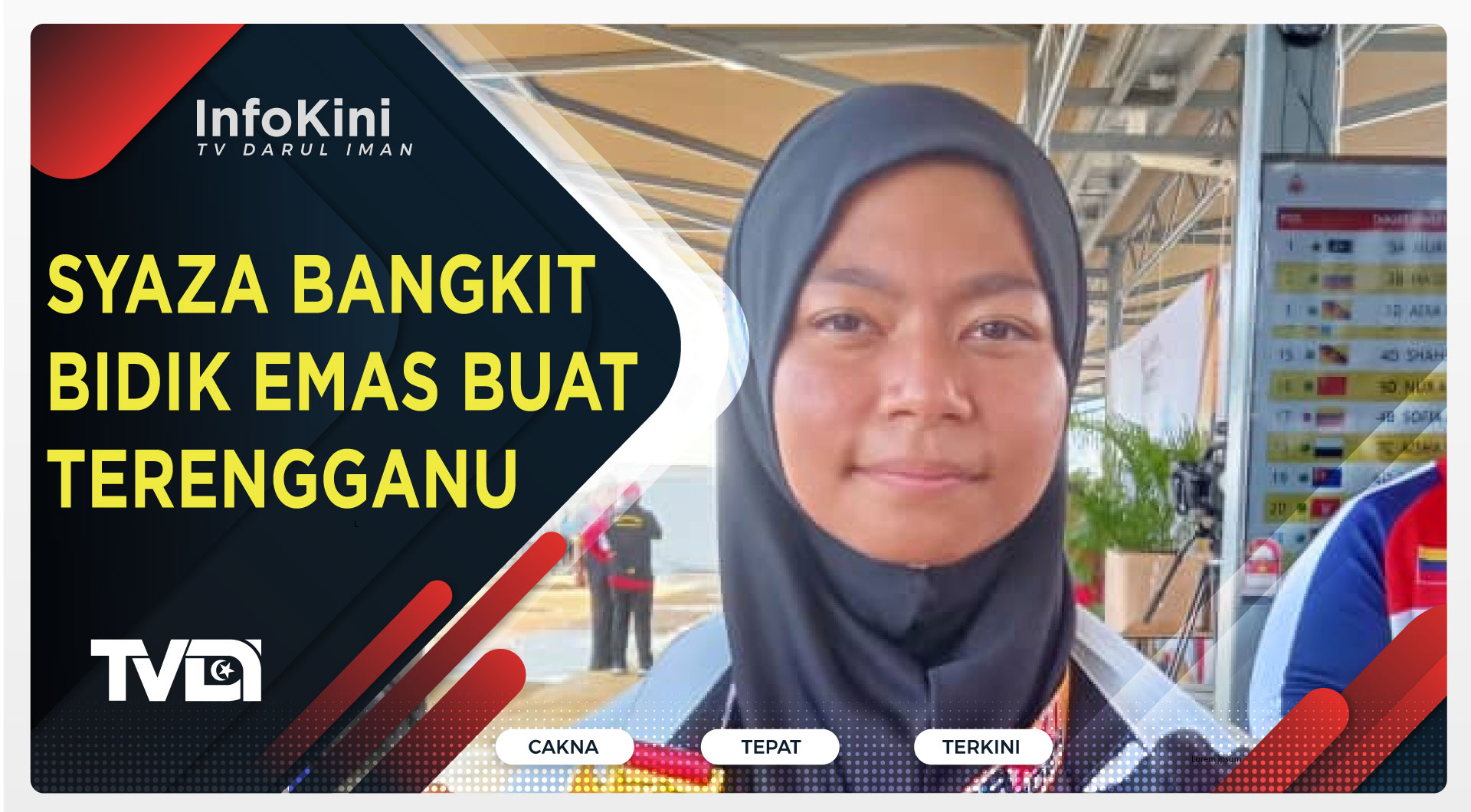 Syaza Bangkit Bidik Emas Buat Terengganu