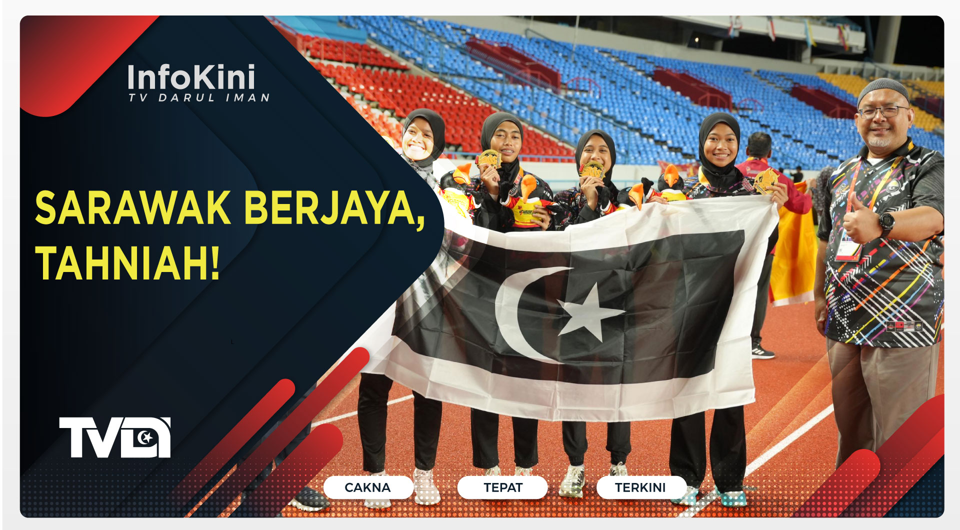 Sarawak Berjaya, Tahniah!