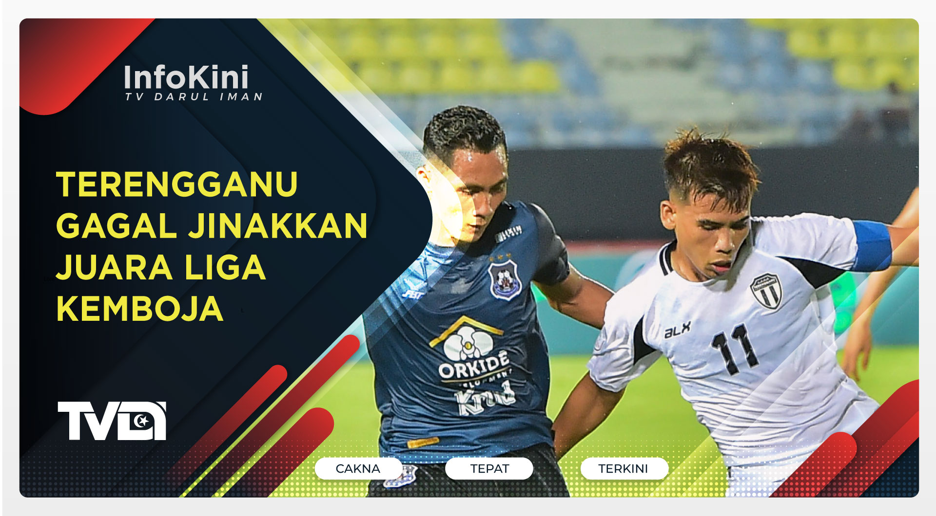 Terengganu Gagal Jinakkan Juara Liga Kemboja